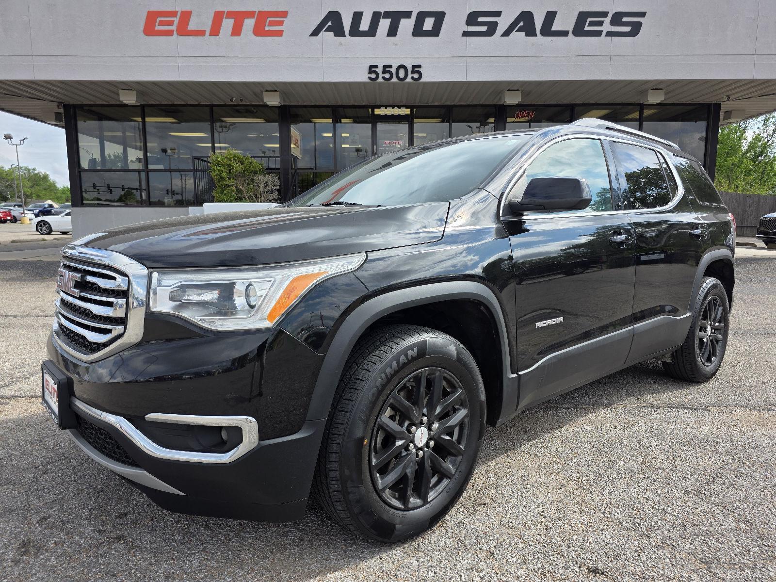 Black (Ebony Twilight Metallic) 2019 GMC Acadia SLT-1 FWD SUV / Crossover Front-Wheel Drive 6-Speed Automatic
