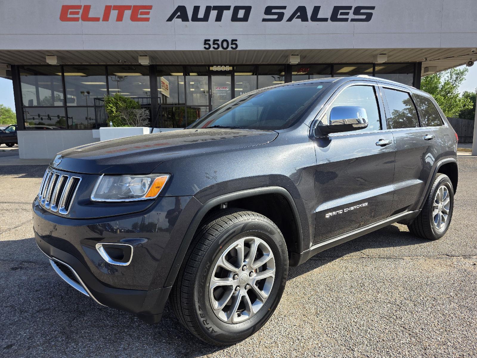 Blue 2016 Jeep Grand Cherokee Limited 4WD SUV / Crossover Four-Wheel Drive 8-Speed Automatic