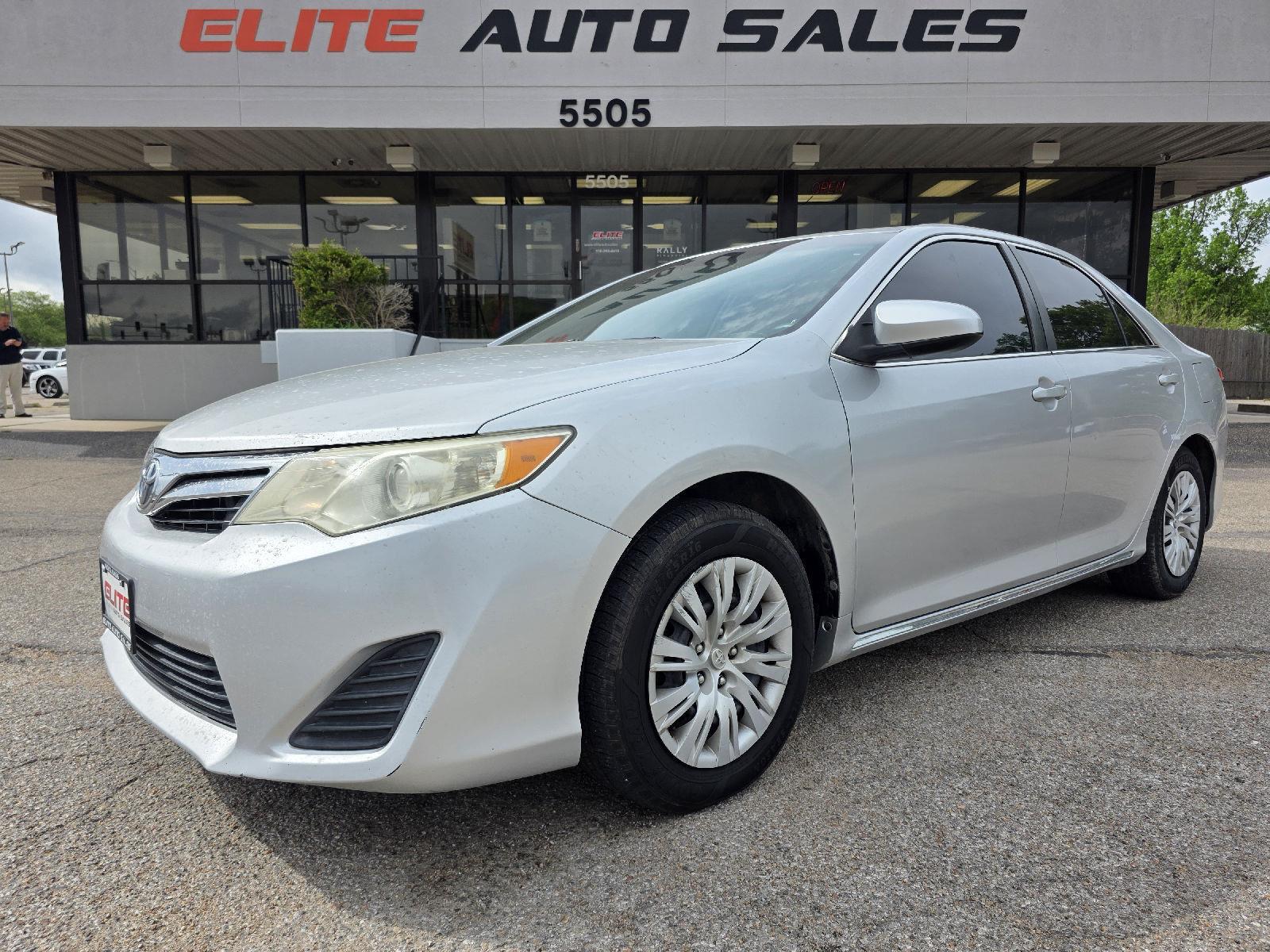 Classic Silver Metallic 2014 Toyota Camry LE Sedan Front-Wheel Drive Automatic