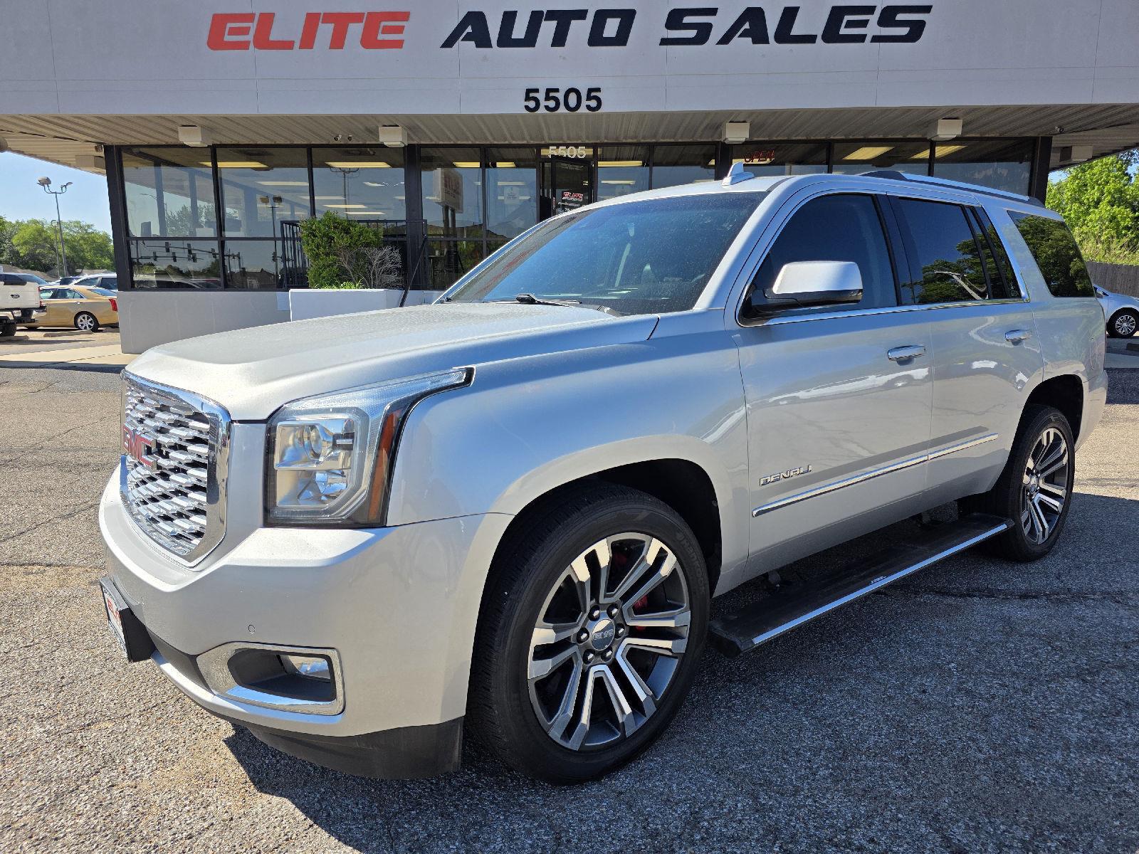 Quicksilver Metallic 2018 GMC Yukon Denali 4WD SUV / Crossover Four-Wheel Drive Automatic