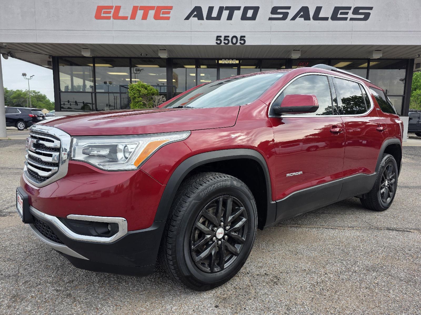 Red Quartz Tintcoat 2019 GMC Acadia SLT-1 FWD SUV / Crossover Front-Wheel Drive 6-Speed Automatic