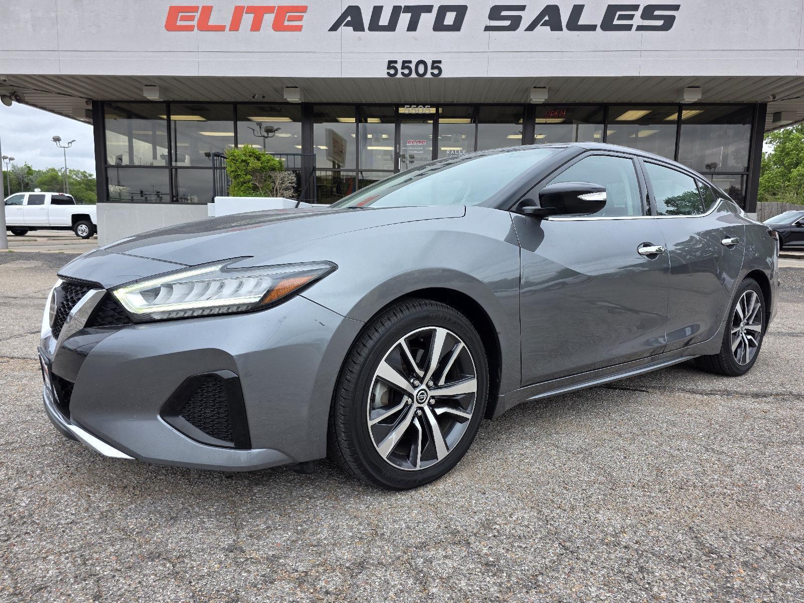 Gray (Gun Metallic) 2019 Nissan Maxima SV FWD Sedan Front-Wheel Drive Continuously Variable Transmission