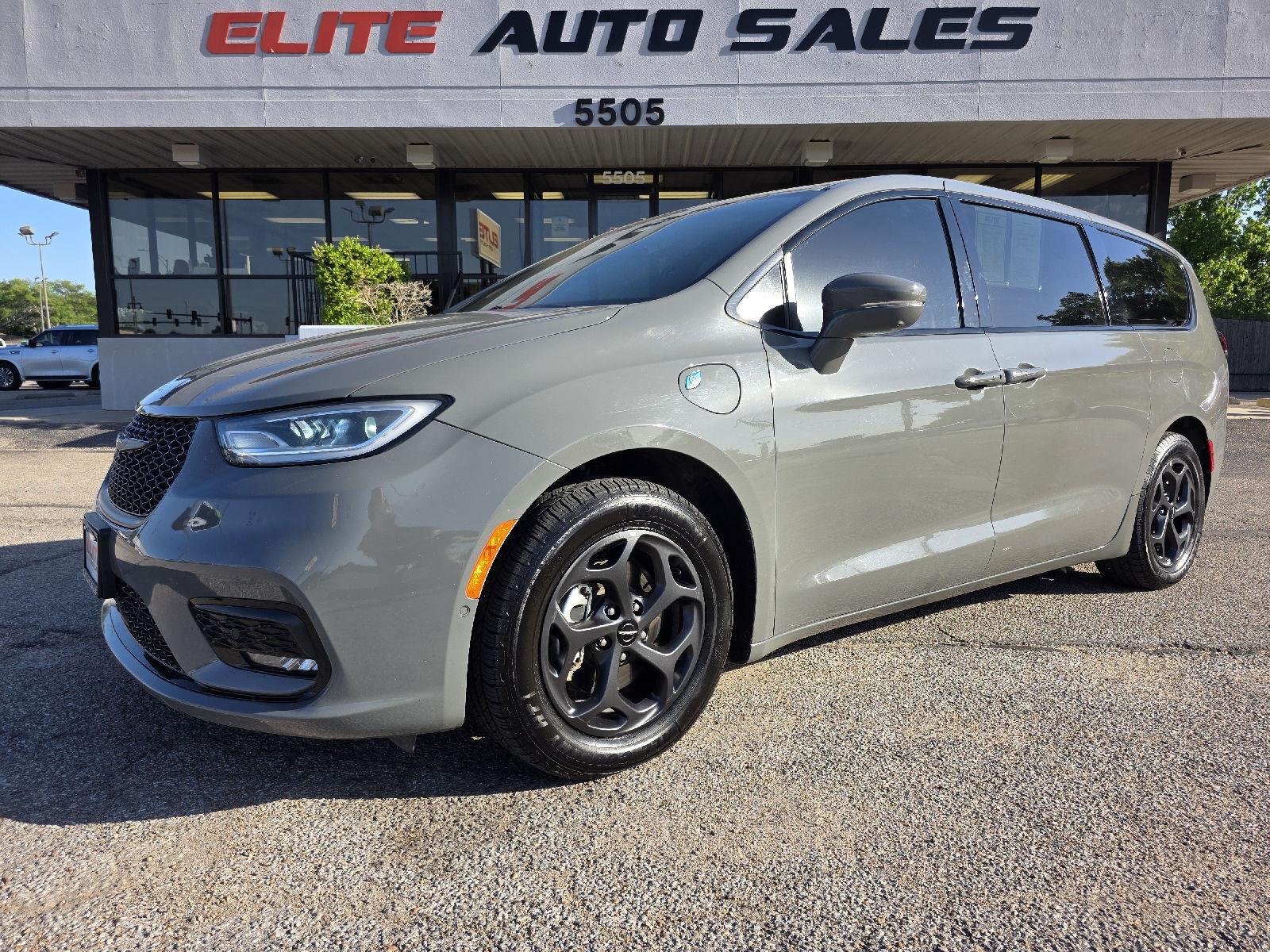 Ceramic Gray Clearcoat 2022 Chrysler Pacifica Hybrid Touring L FWD Minivan Front-Wheel Drive Automatic