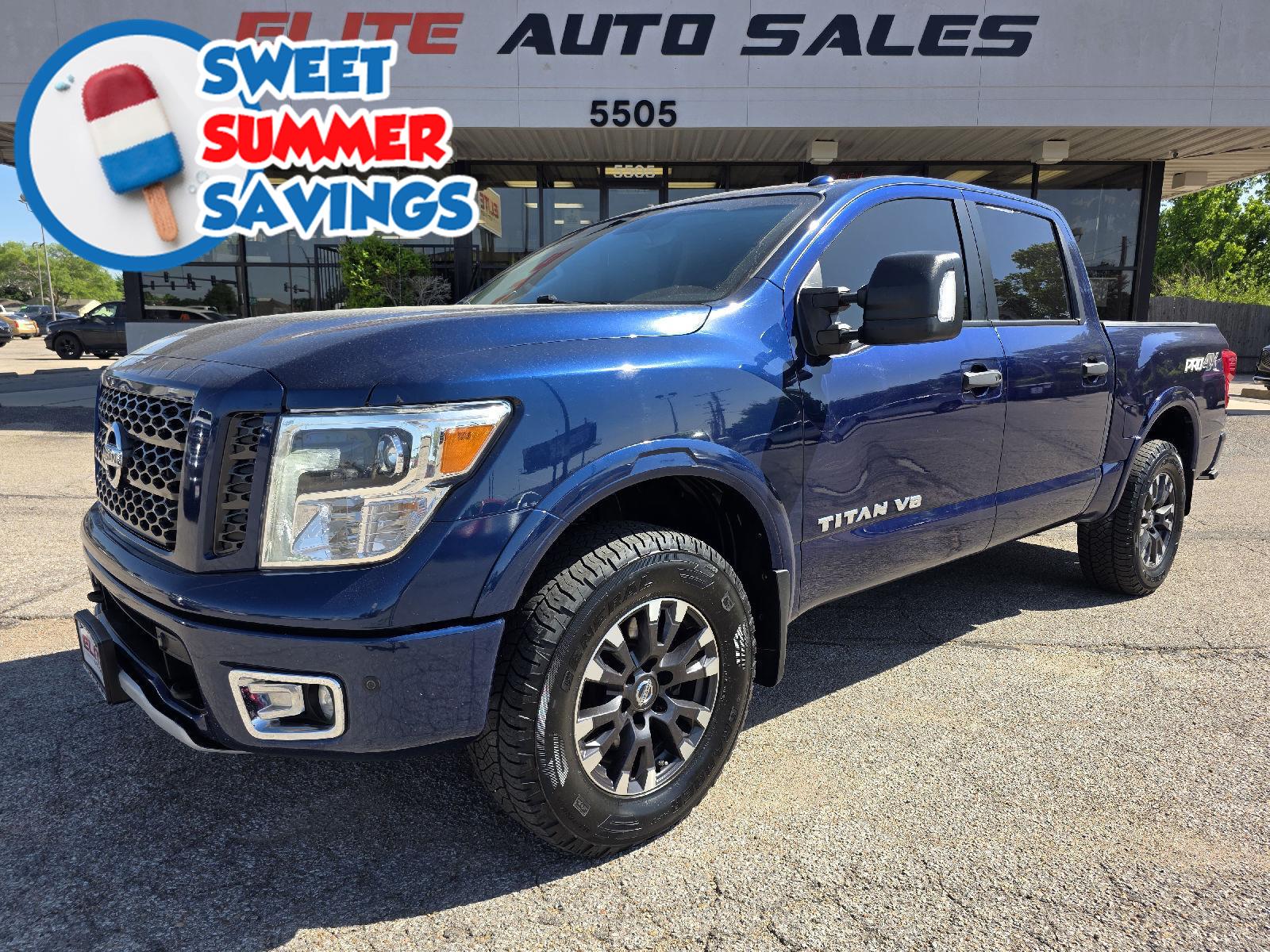 2018 Nissan Titan PRO-4X Crew Cab 4WD