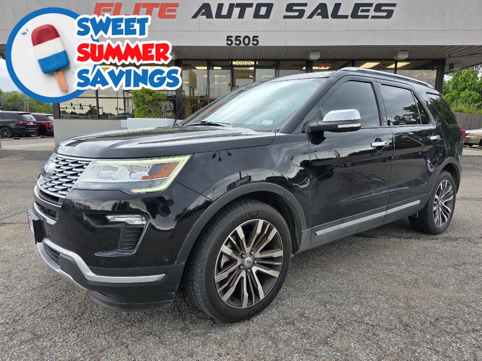 Agate Black Metallic 2019 Ford Explorer SUV / Crossover All-Wheel Drive 6-Speed Automatic