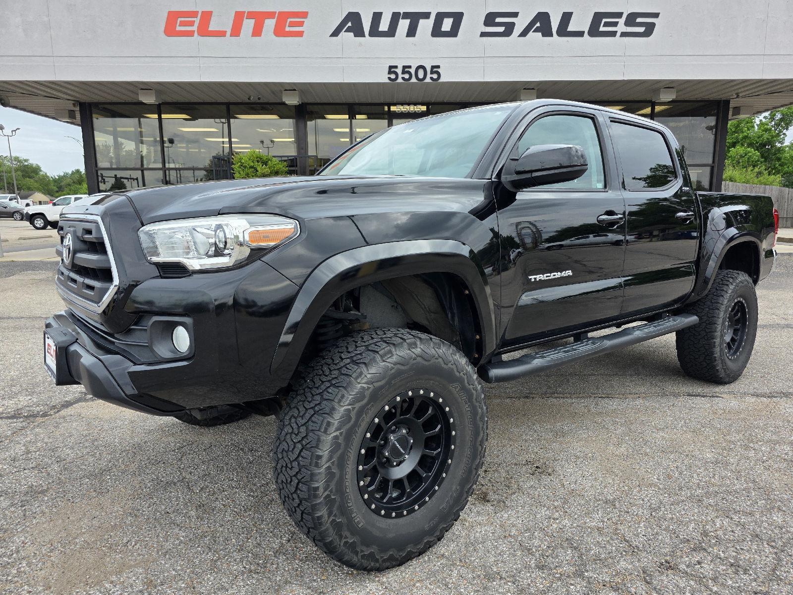 Black 2017 Toyota Tacoma Pickup Truck 4X2 Automatic