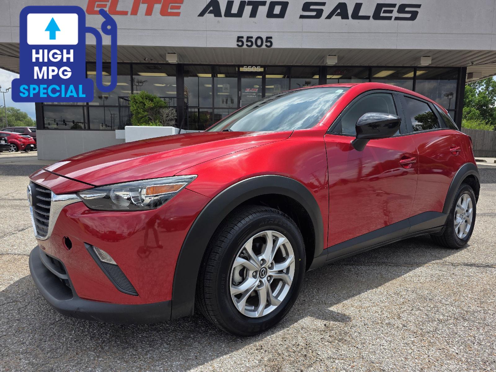 Soul Red Metallic 2018 Mazda CX-3 SUV / Crossover Front-Wheel Drive Automatic