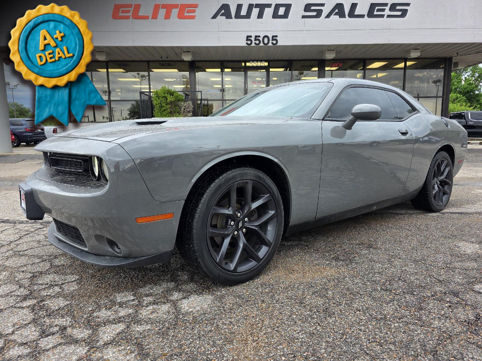 Destroyer Gray Clearcoat 2019 Dodge Challenger Coupe Rear-Wheel Drive 8-Speed Automatic