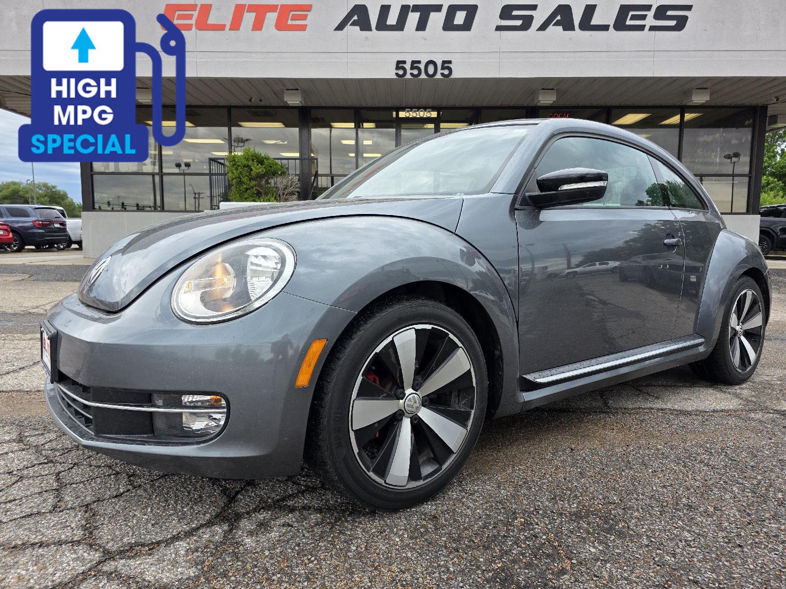 Gray 2012 Volkswagen Beetle Hatchback Front-Wheel Drive Automatic