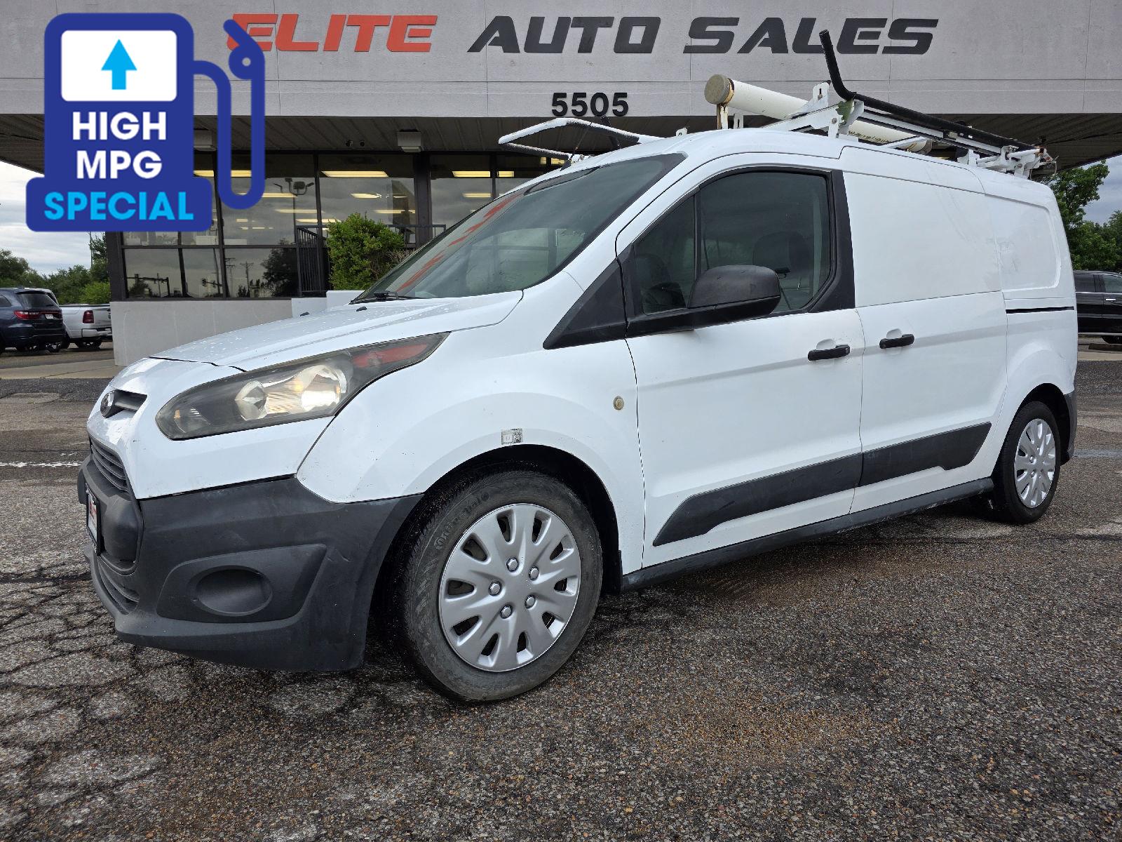  2014 Ford Transit Connect Cargo XL LWB FWD with Rear Cargo Doors   