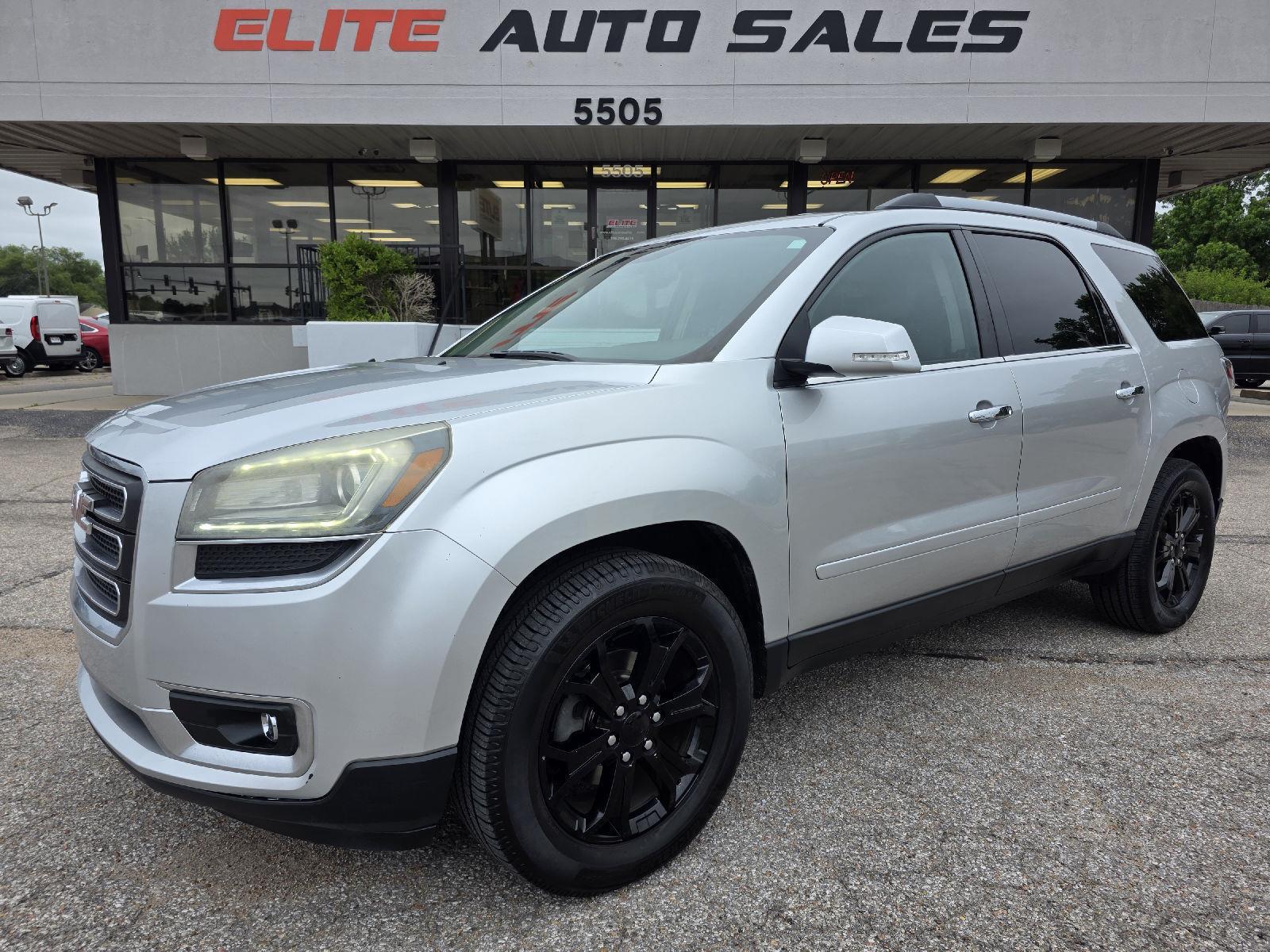 Sparkling Silver Metallic 2016 GMC Acadia SUV / Crossover Front-Wheel Drive 6-Speed Automatic