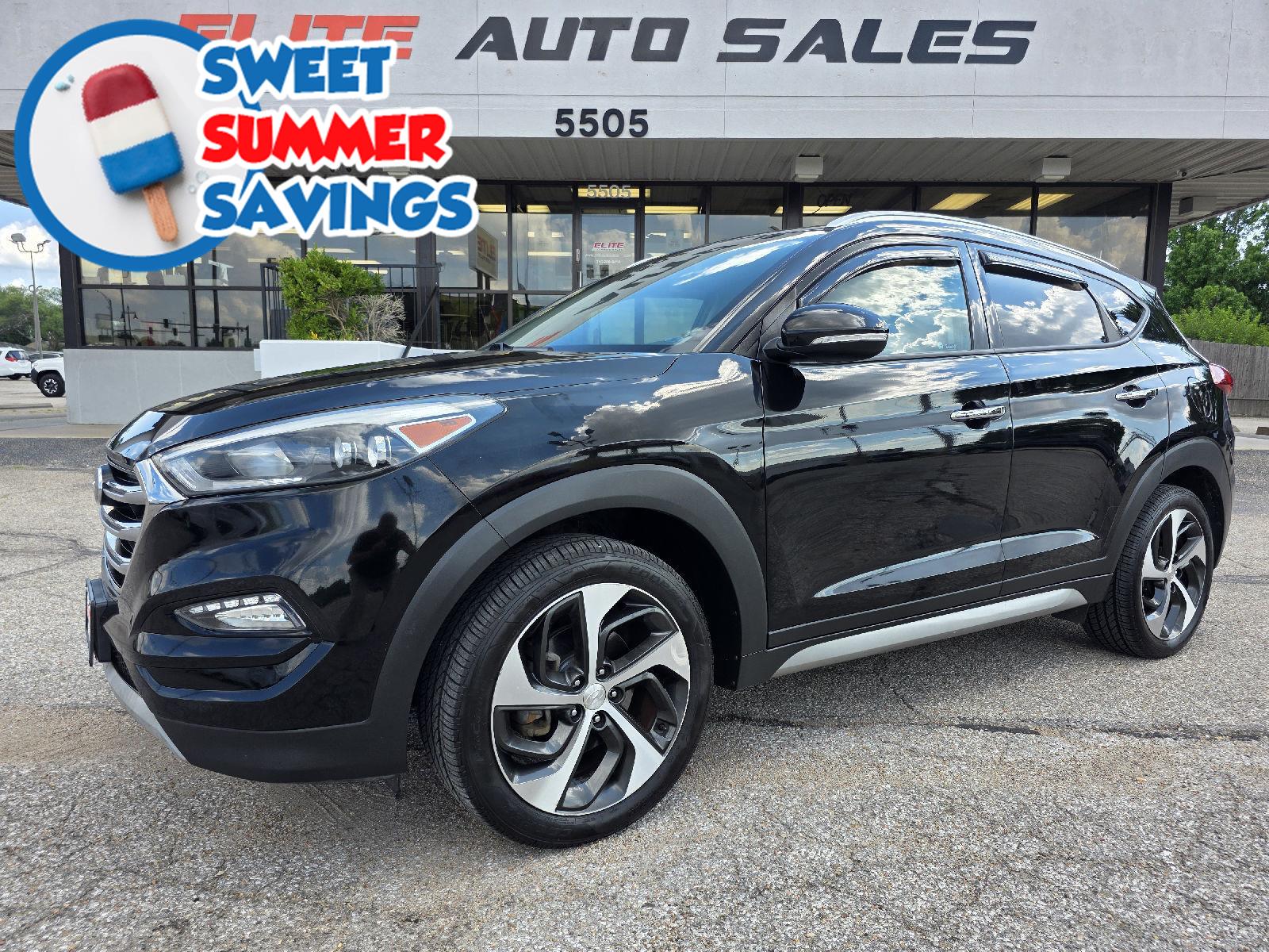 Ash Black 2017 Hyundai Tucson SUV / Crossover All-Wheel Drive Automatic