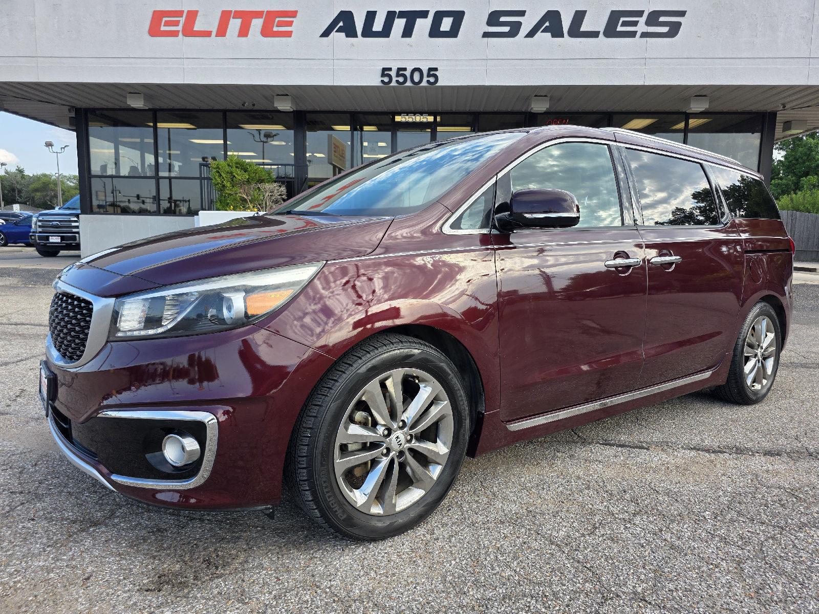 Venetian Red Pearl Metallic 2016 Kia Sedona Automatic