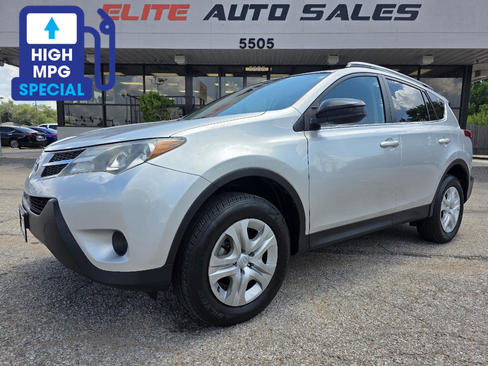 Classic Silver Metallic 2013 Toyota RAV4 SUV / Crossover Front-Wheel Drive Automatic