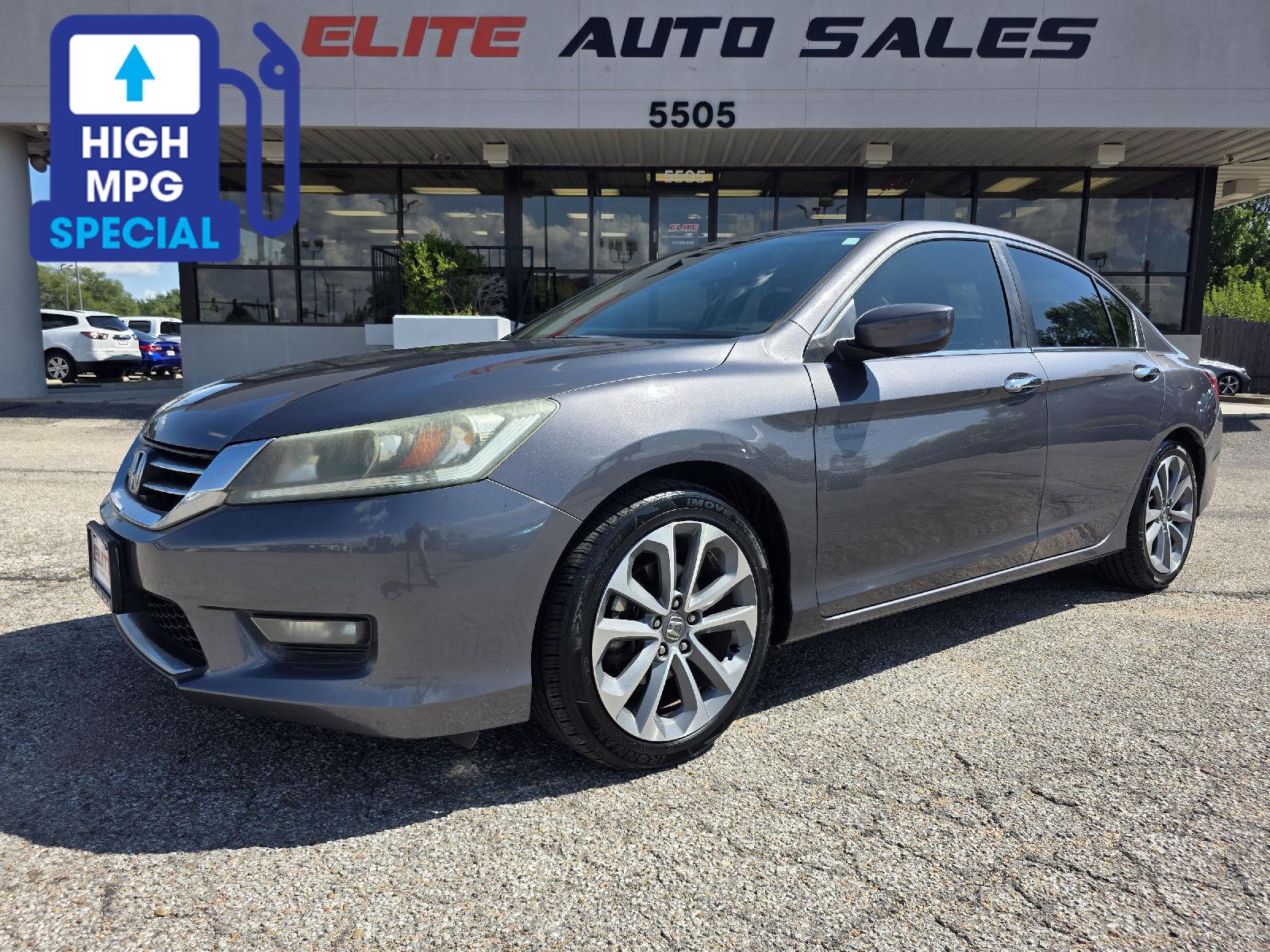 Crystal Black Pearl 2018 Honda Accord Sedan Front-Wheel Drive Continuously Variable Transmission