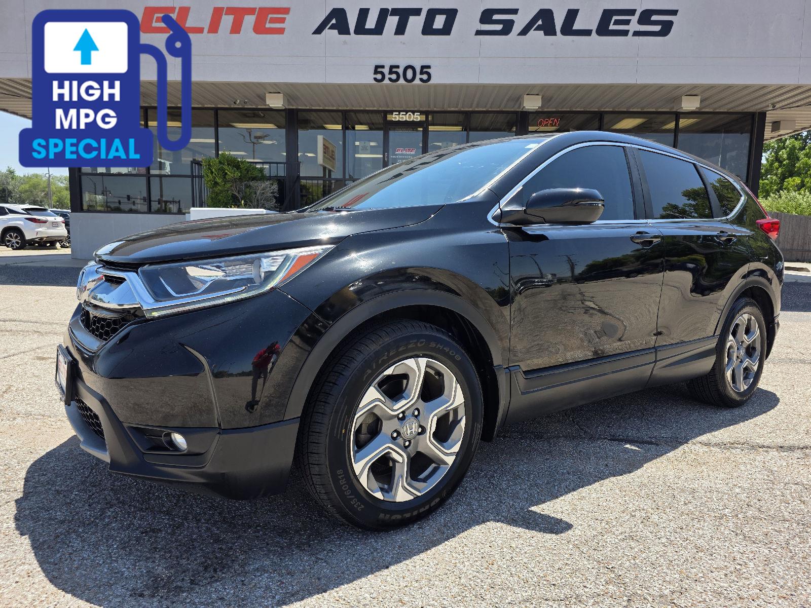 Crystal Black Pearl 2017 Honda CR-V SUV / Crossover Front-Wheel Drive Continuously Variable Transmission