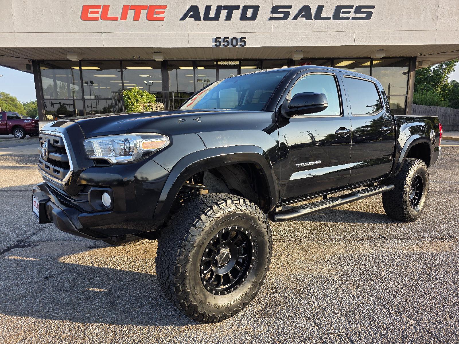Black 2017 Toyota Tacoma Pickup Truck 4X2 Automatic