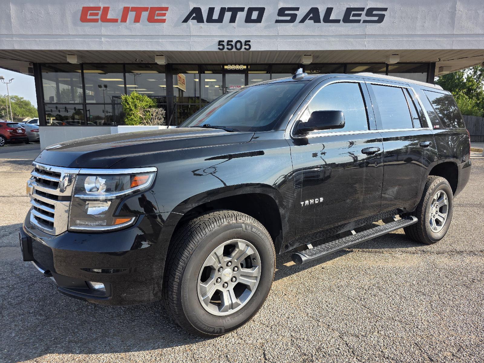 Black 2018 Chevrolet Tahoe SUV / Crossover Four-Wheel Drive 6-Speed Automatic