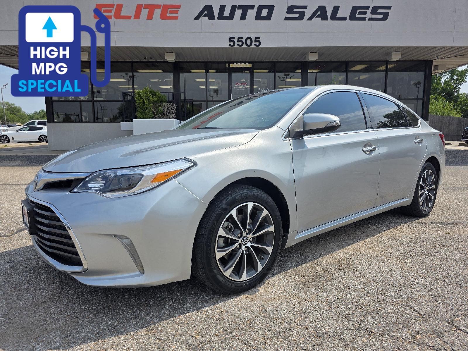 Celestial Silver Metallic 2016 Toyota Avalon Sedan Front-Wheel Drive Automatic