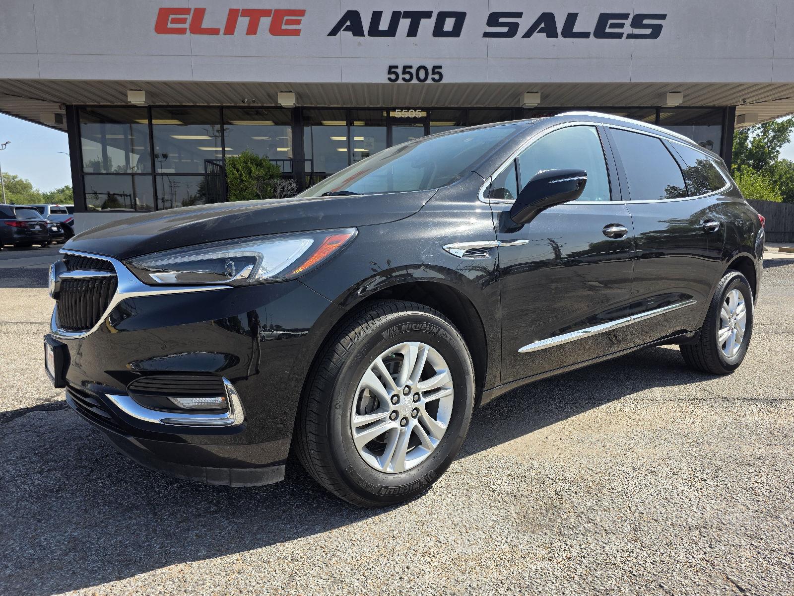 Black Cherry Metallic 2018 Buick Enclave SUV / Crossover Front-Wheel Drive 9-Speed Automatic