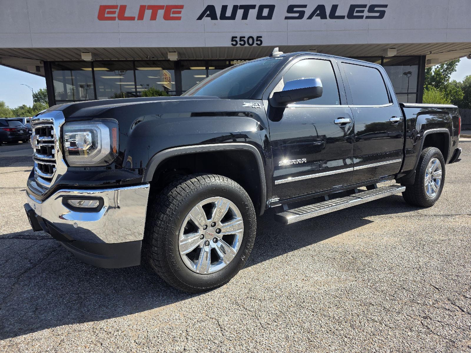 Onyx Black 2018 GMC Sierra 1500 Pickup Truck Four-Wheel Drive 8-Speed Automatic