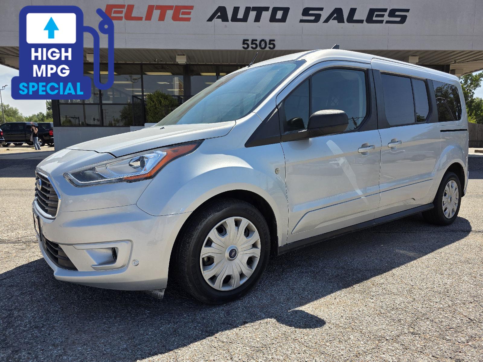  2022 Ford Transit Connect Cargo XLT LWB FWD with Rear Cargo Doors   