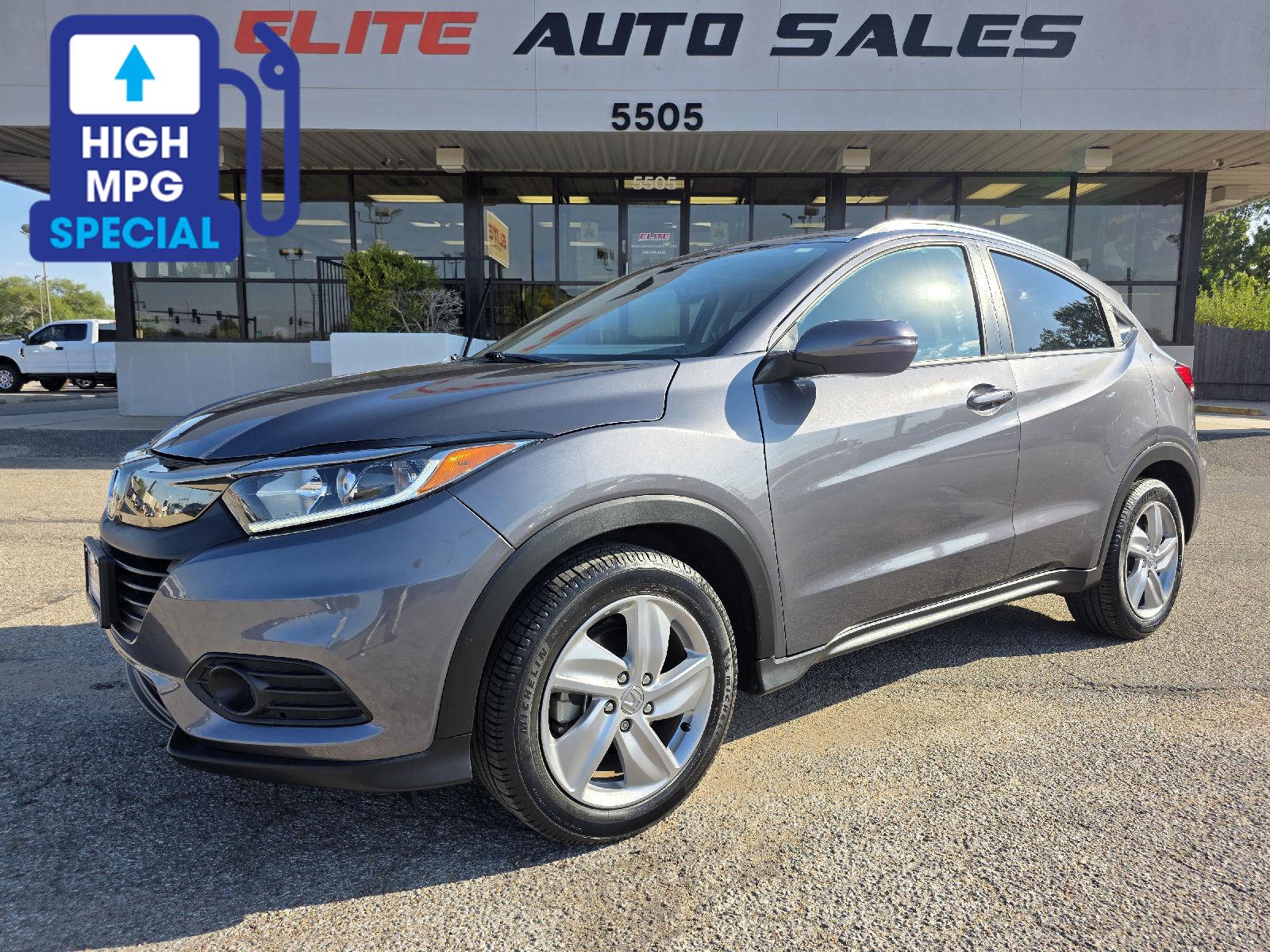 Gray (Modern Steel Metallic) 2019 Honda HR-V SUV / Crossover All-Wheel Drive Continuously Variable Transmission