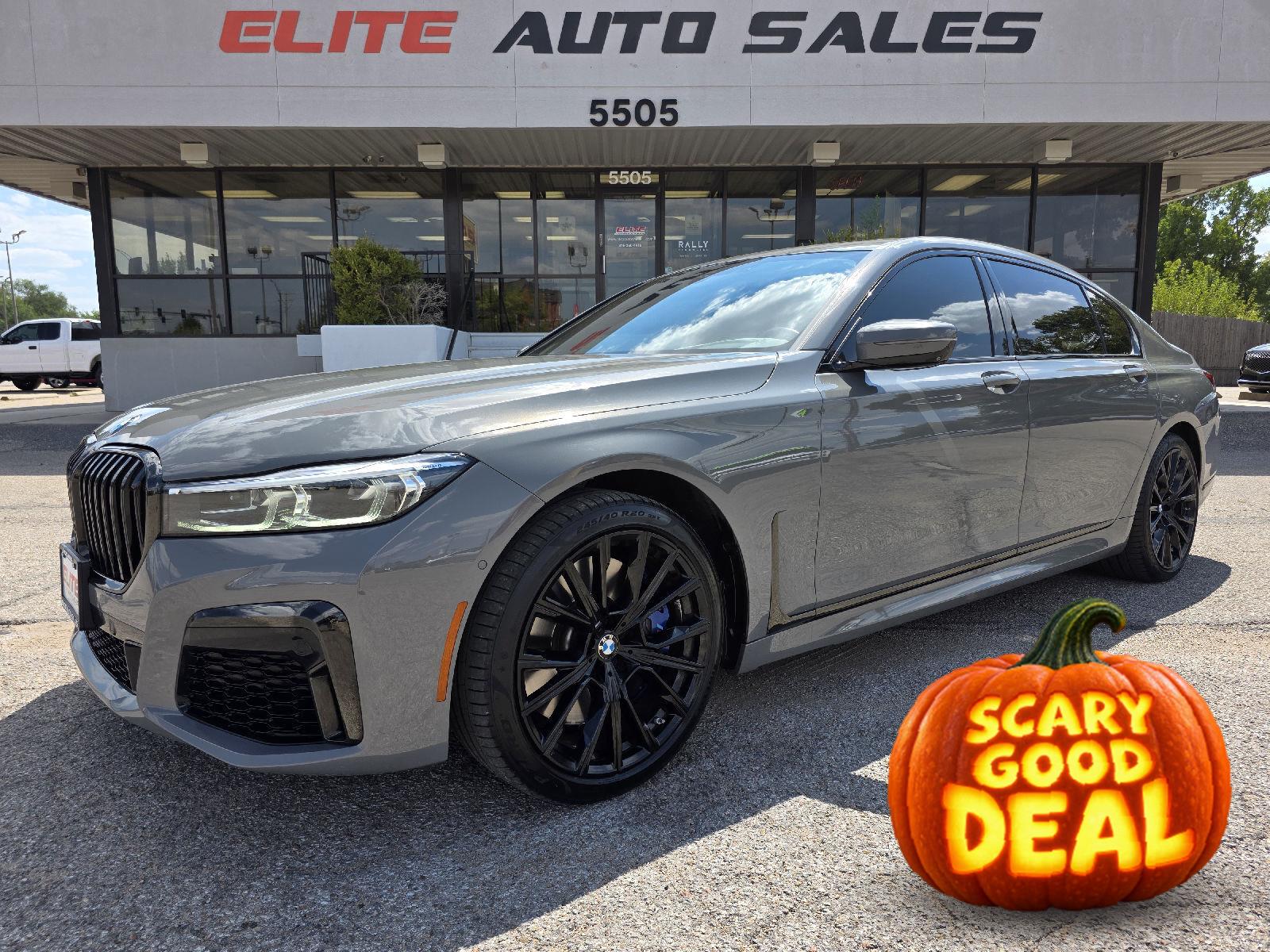 Gray (Bernina Grey Amber Effect Metallic) 2022 BMW 7 Series Sedan All-Wheel Drive Automatic