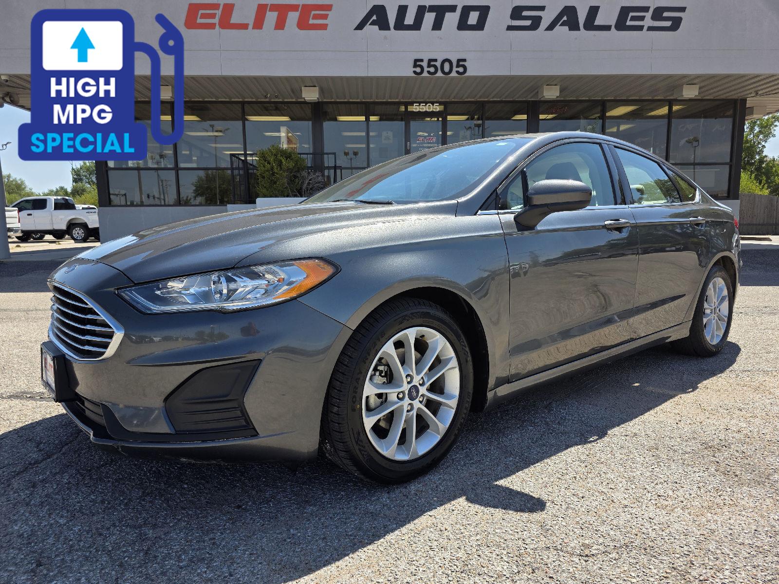 Gray (Magnetic Metallic) 2020 Ford Fusion Sedan Front-Wheel Drive 6-Speed Automatic