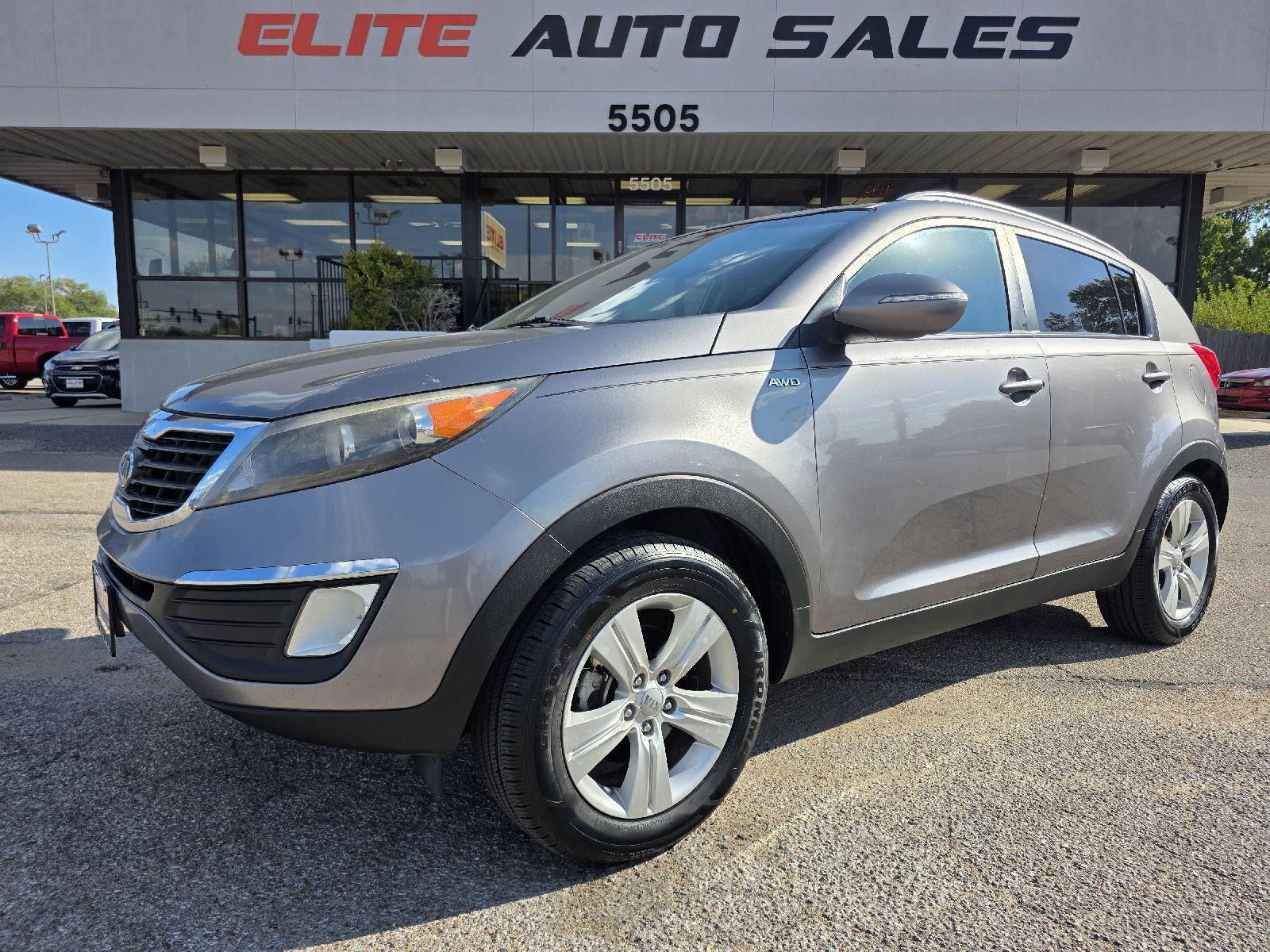 Mineral Silver 2012 Kia Sportage SUV / Crossover All-Wheel Drive Automatic