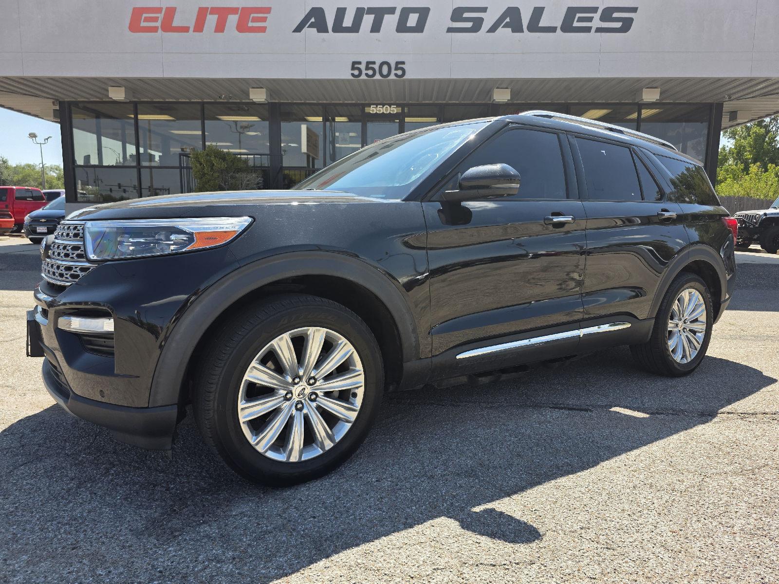 Agate Black Metallic 2020 Ford Explorer SUV / Crossover All-Wheel Drive Automatic