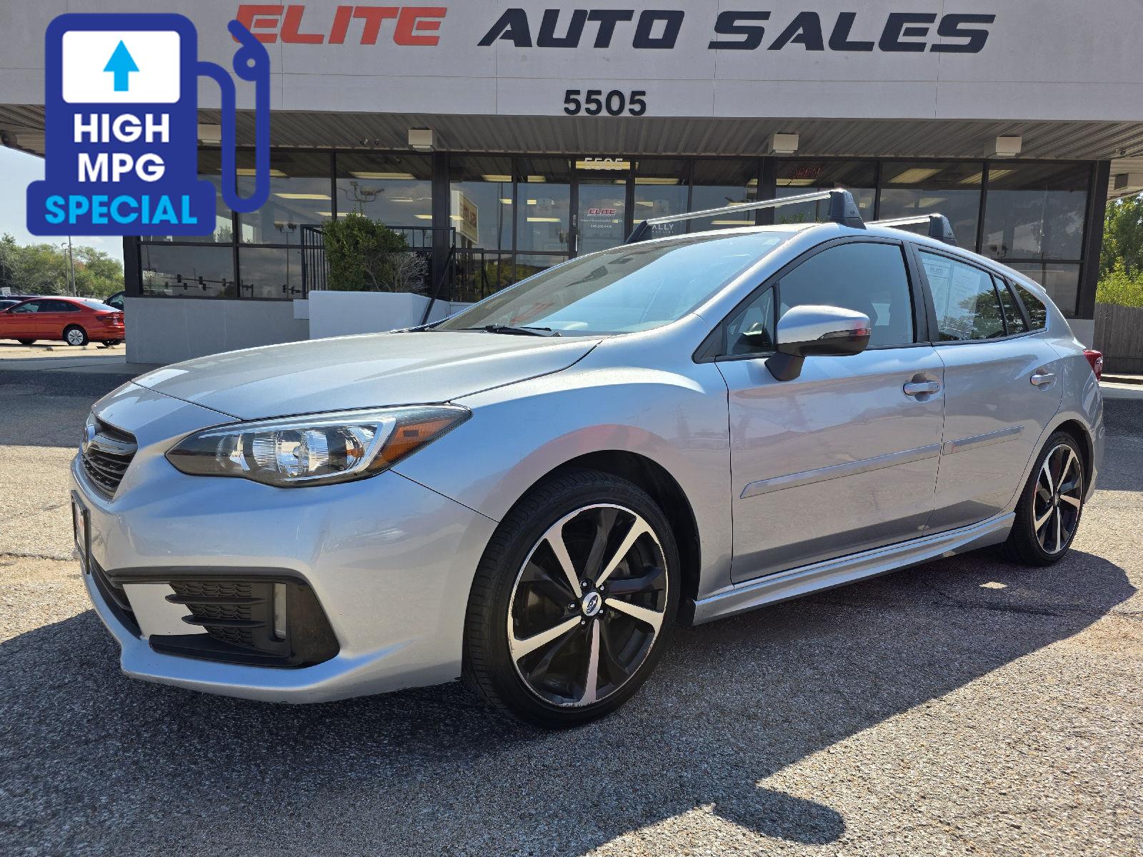 Ice Silver Metallic 2020 Subaru Impreza Hatchback All-Wheel Drive Continuously Variable Transmission