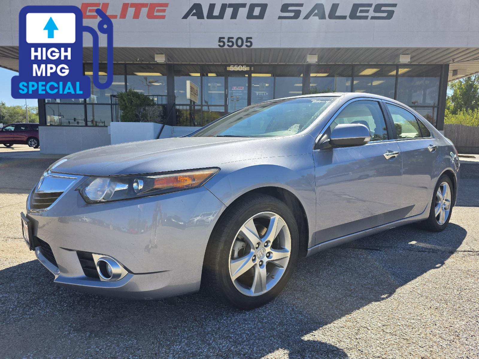 Gray 2012 Acura TSX Sedan Front-Wheel Drive Automatic