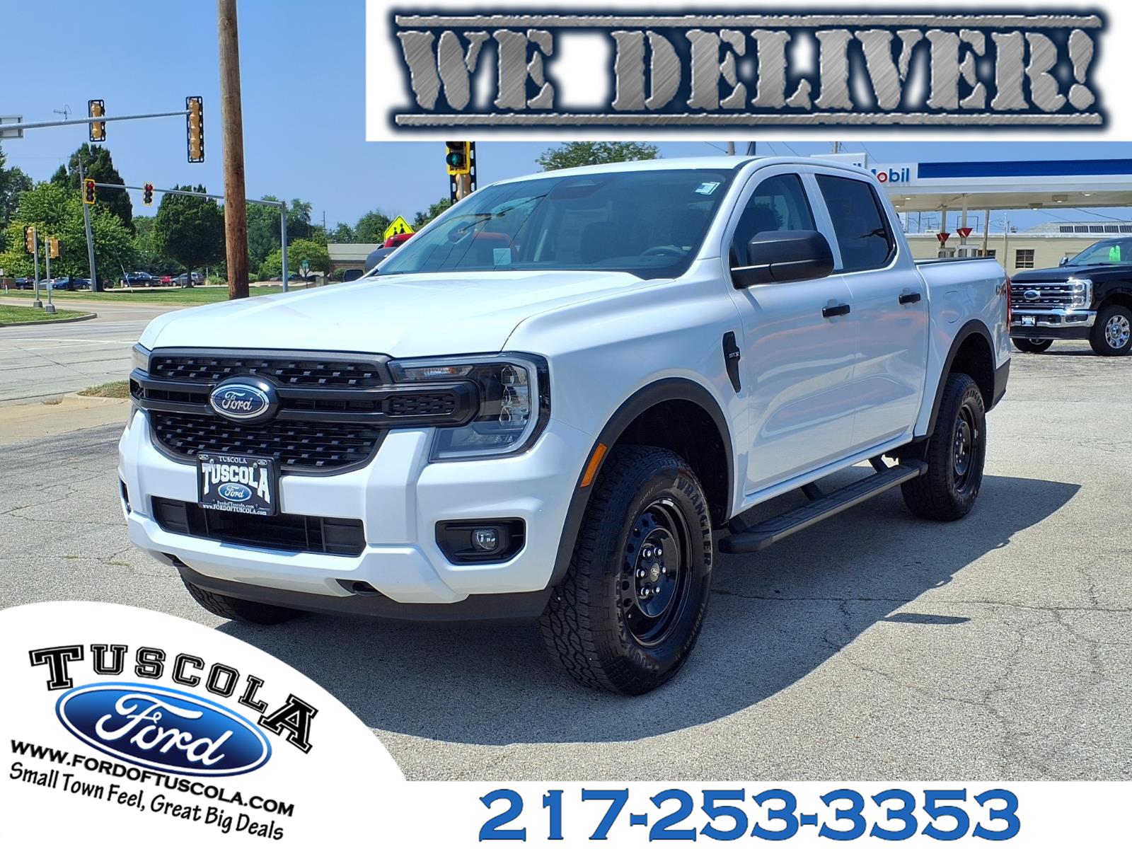 Oxford White 2026 Ford Ranger Pickup Truck Four-Wheel Drive Automatic