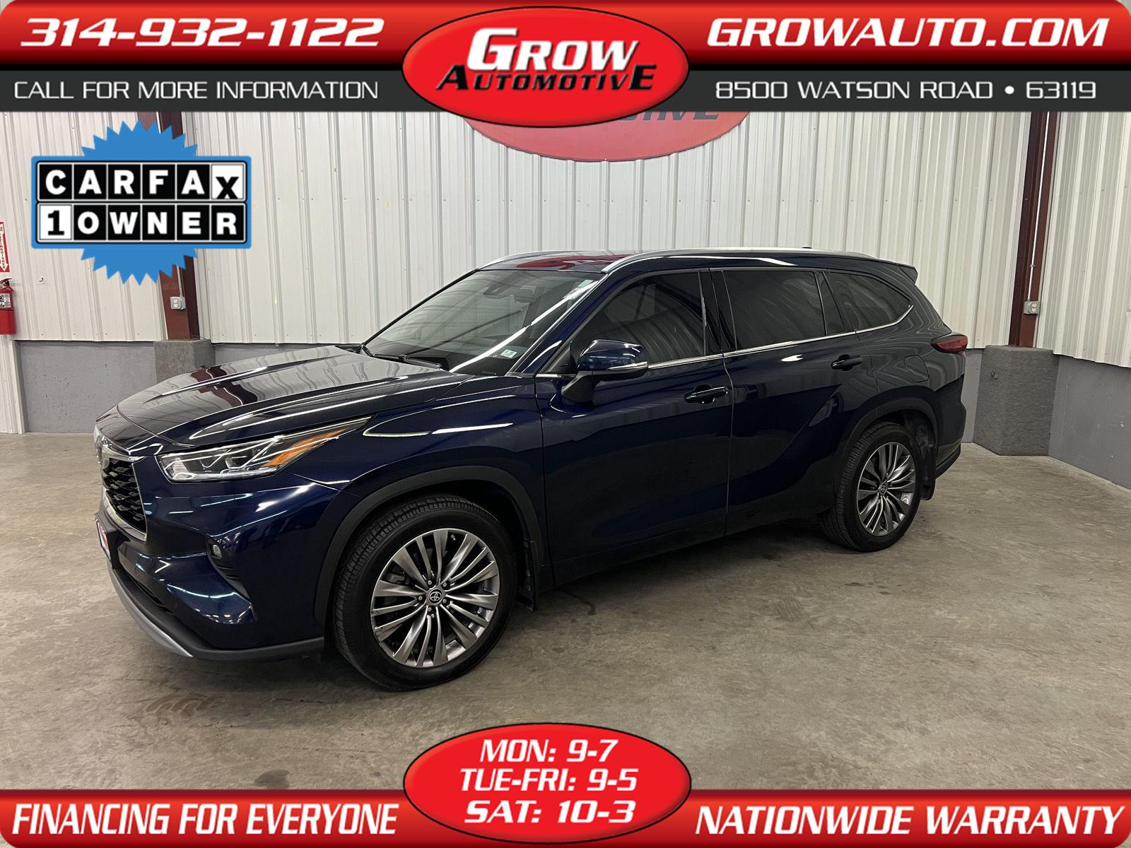 2021 Toyota Highlander Platinum AWD