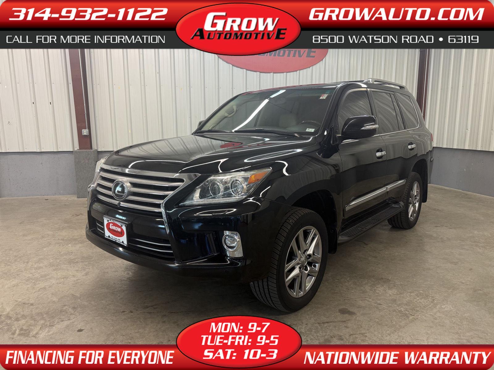 Black Onyx 2014 Lexus LX 570 4WD SUV / Crossover All-Wheel Drive Automatic
