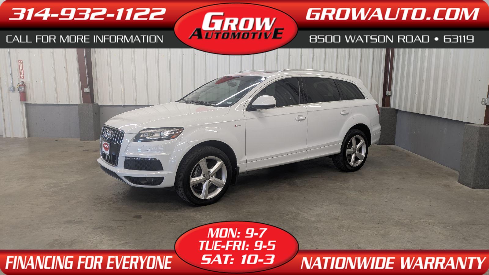 2015 Audi Q7 3.0T quattro S-Line Prestige