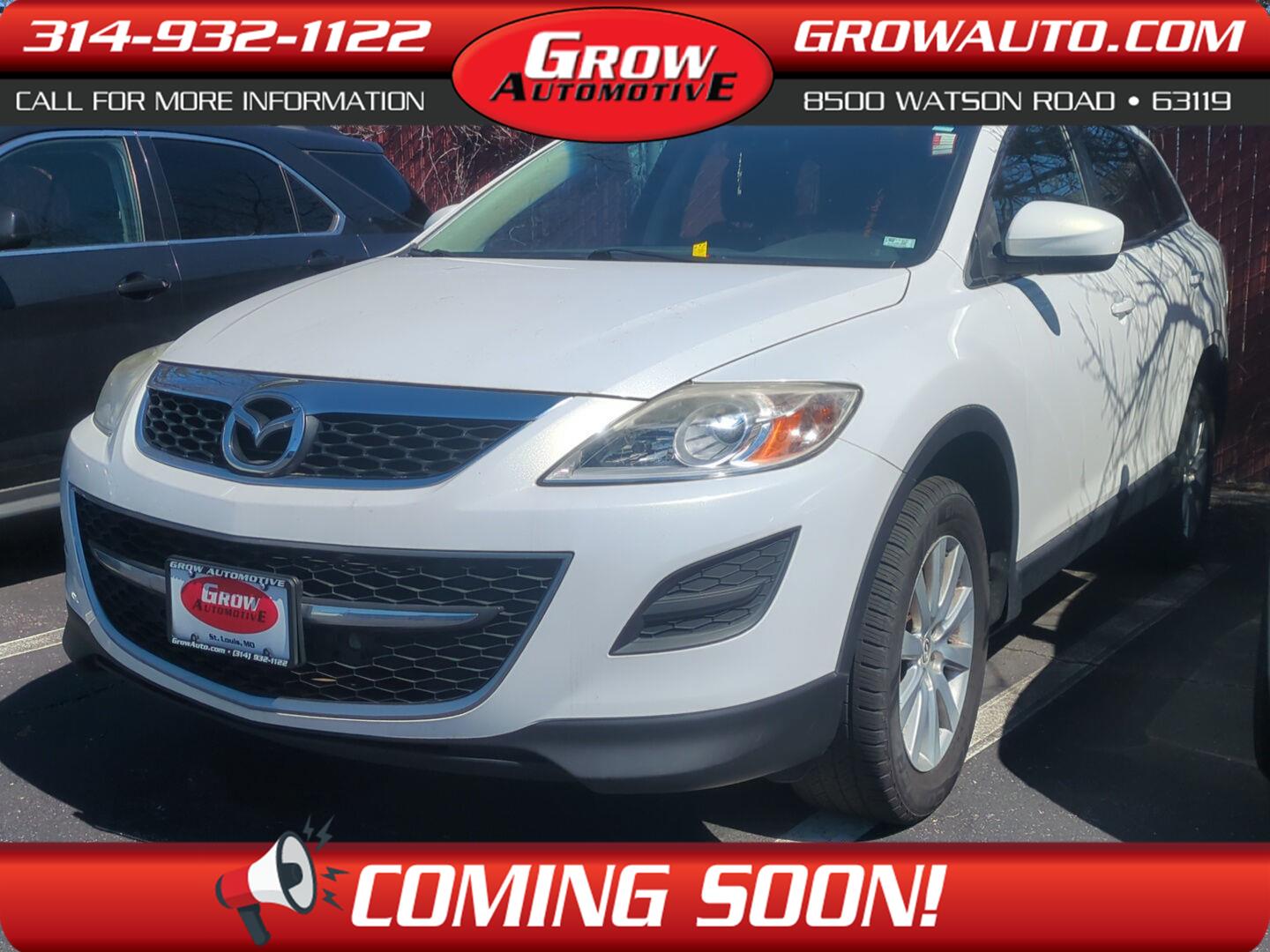 Crystal White Pearl Mica 2010 Mazda CX-9 Sport SUV / Crossover Front-Wheel Drive Automatic