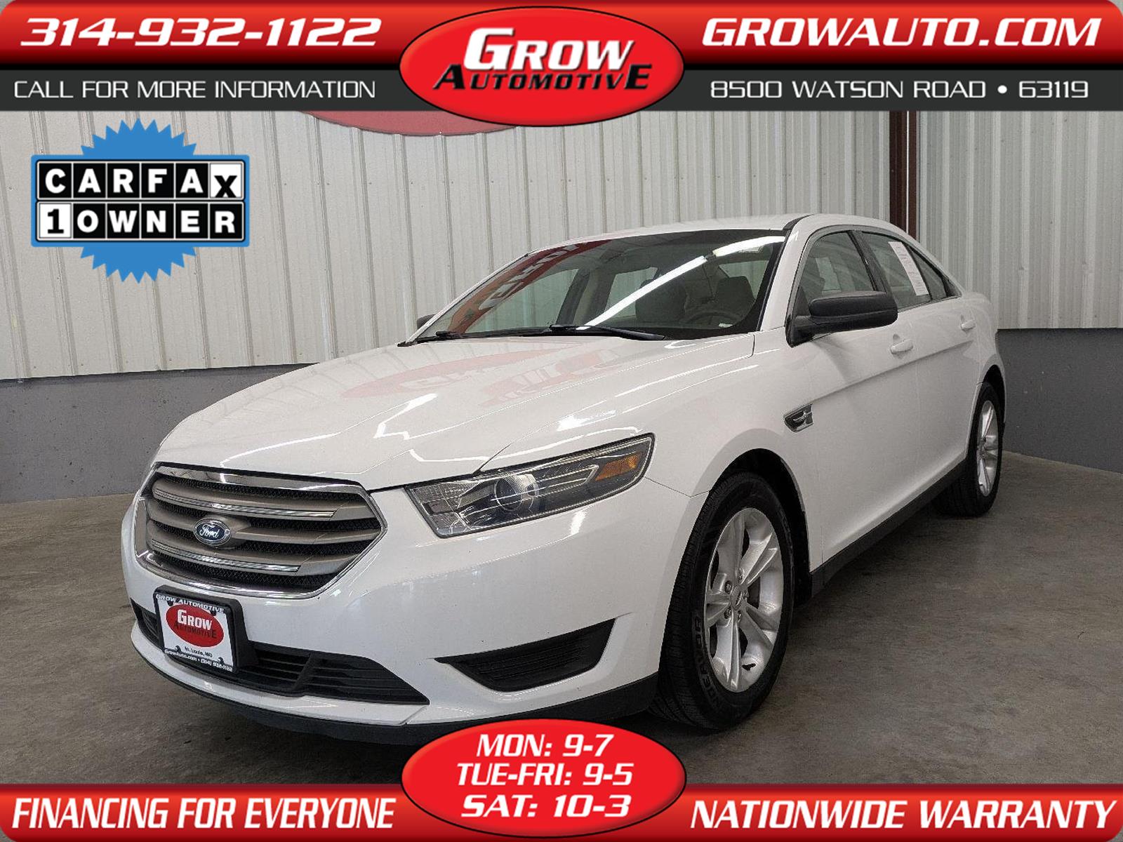  2019 Ford Taurus SE FWD   