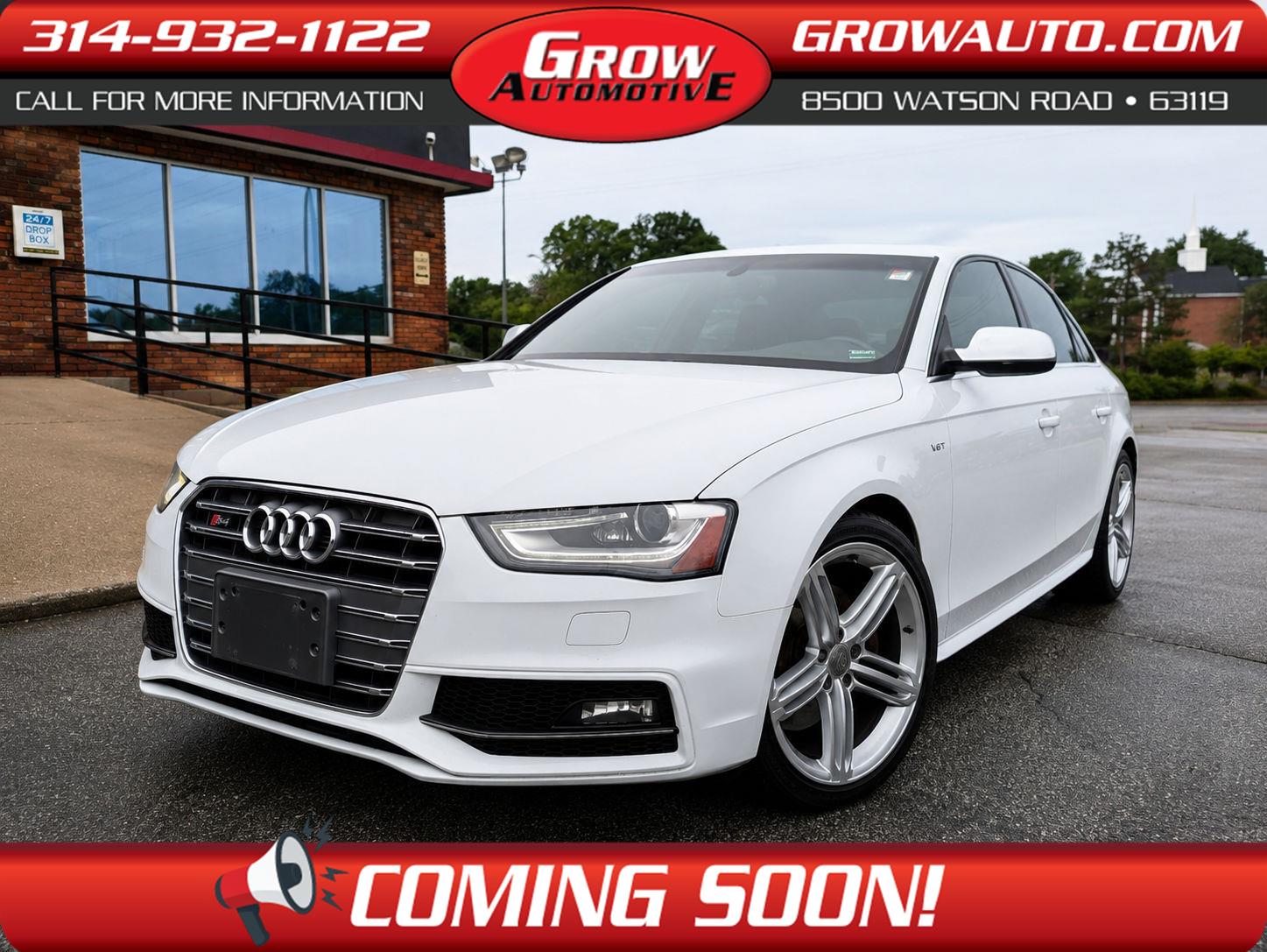2014 Audi S4 3.0T quattro Prestige Sedan AWD