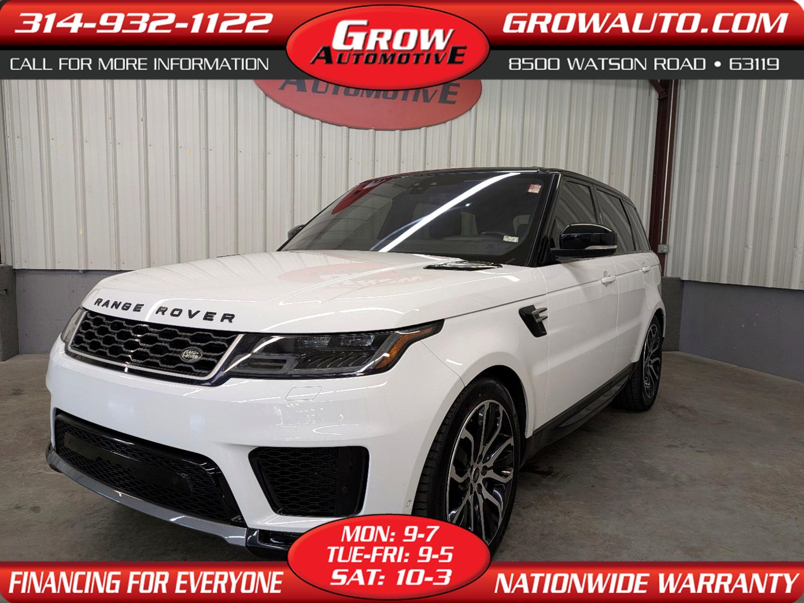  2018 Land Rover Range Rover Sport V6 HSE 4WD   