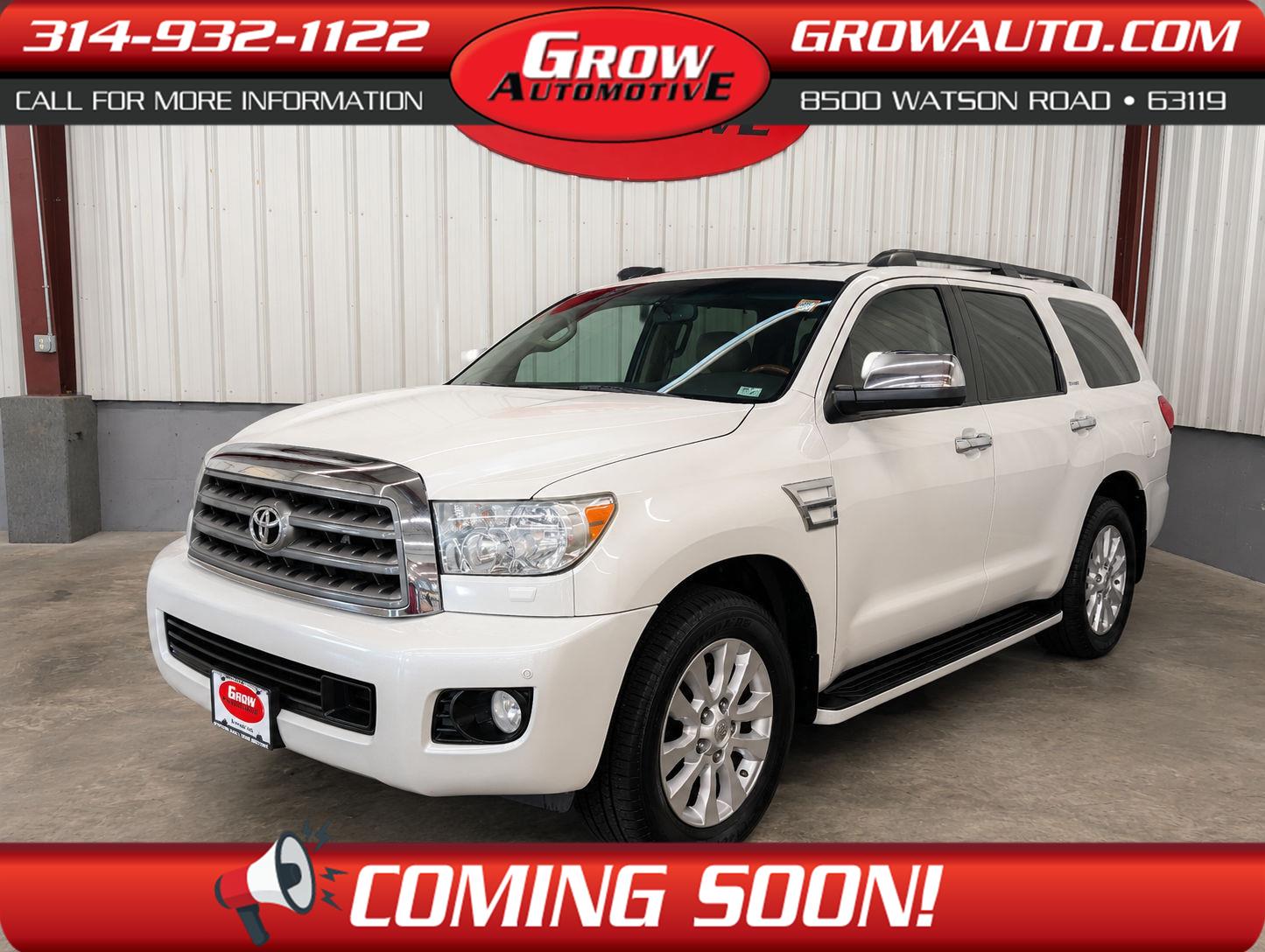 2010 Toyota Sequoia Platinum 4WD