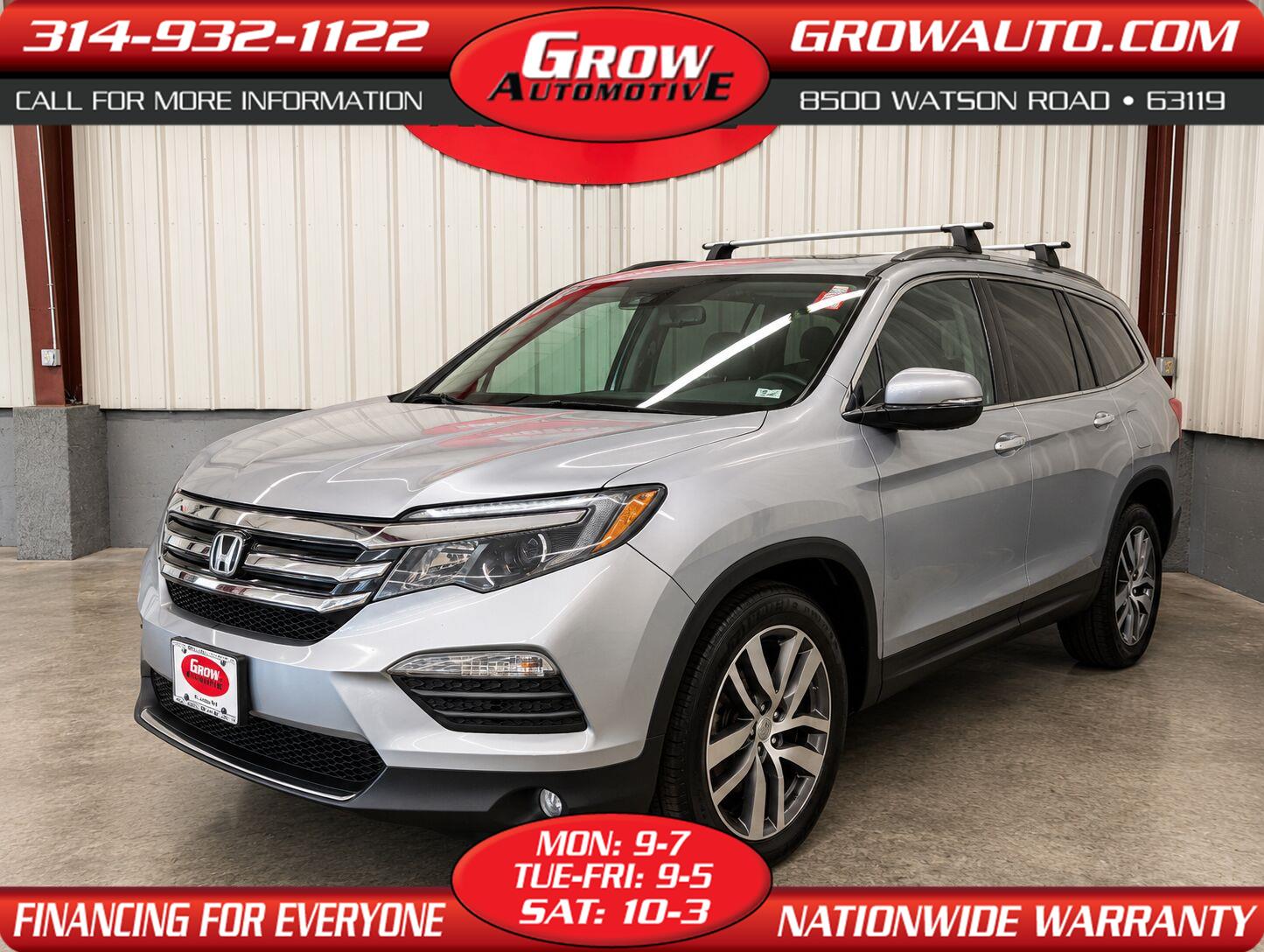Lunar Silver Metallic 2016 Honda Pilot SUV / Crossover All-Wheel Drive Automatic
