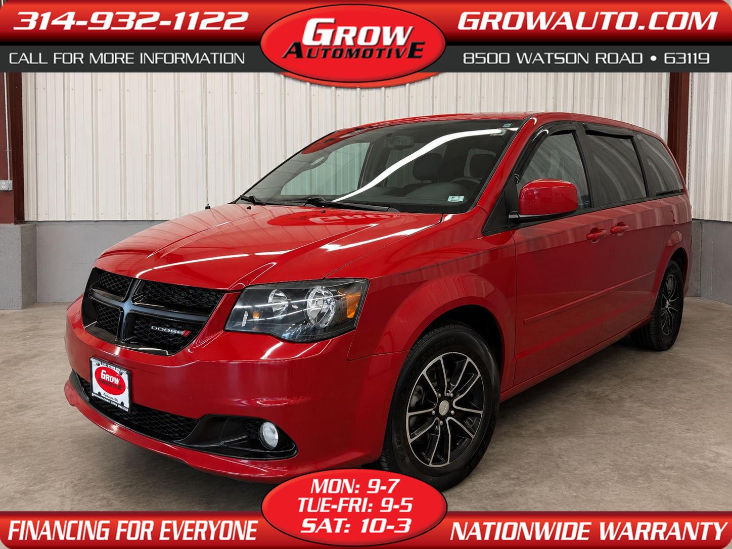 Redline 2 Coat Pearl 2016 Dodge Grand Caravan Minivan Front-Wheel Drive 6-Speed Automatic