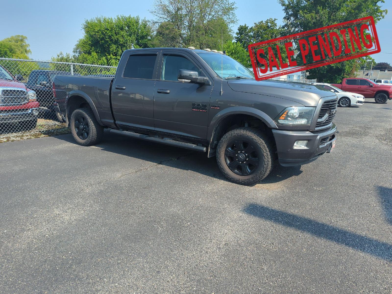Gray (Granite Crystal Metallic Clearcoat) 2018 RAM 2500 Pickup Truck Four-Wheel Drive 6-Speed Automatic