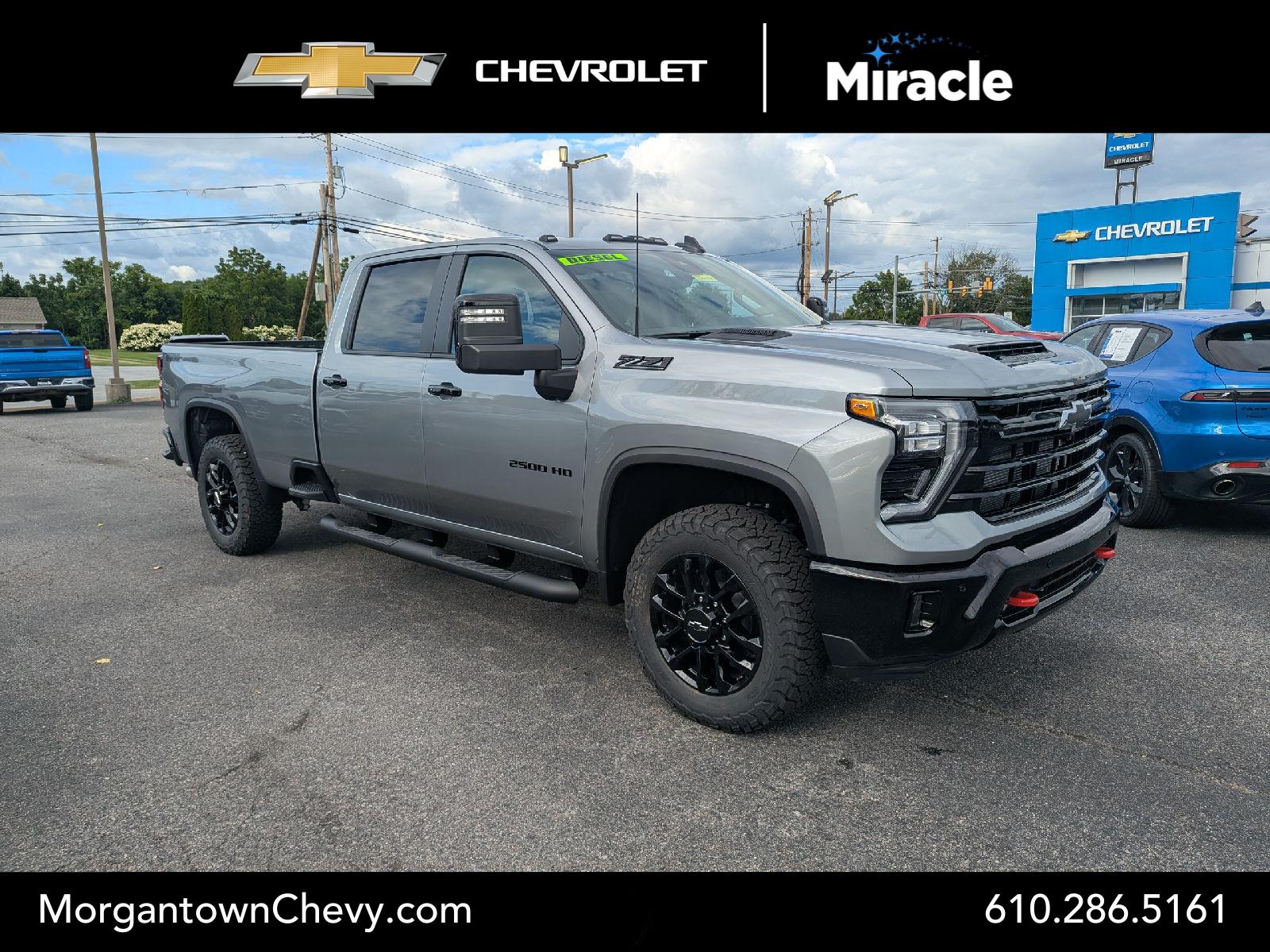 Sterling Gray Metallic 2026 Chevrolet Silverado 2500HD Pickup Truck Four-Wheel Drive Automatic