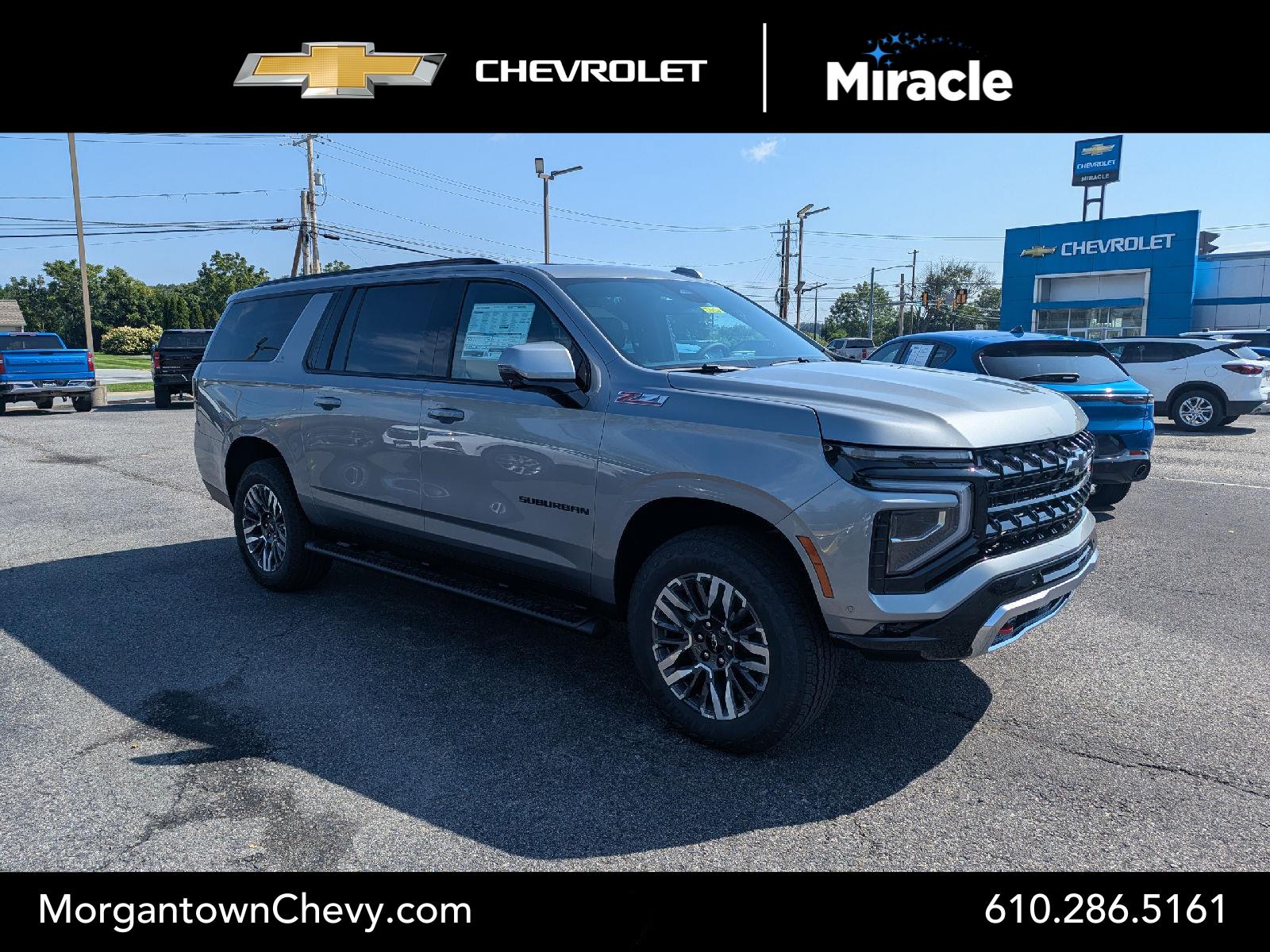 Sterling Gray Metallic 2026 Chevrolet Suburban SUV / Crossover Four-Wheel Drive Automatic