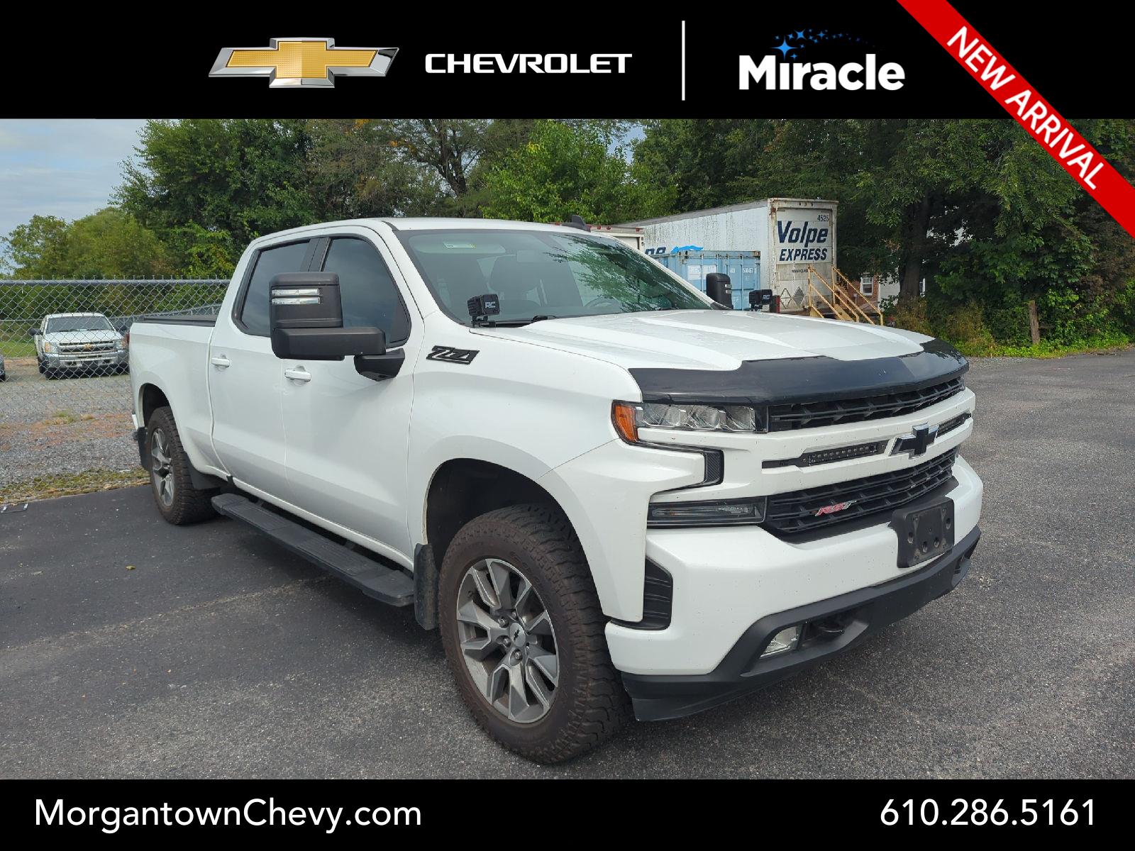 Summit White 2021 Chevrolet Silverado 1500 Pickup Truck Four-Wheel Drive 8-Speed Automatic