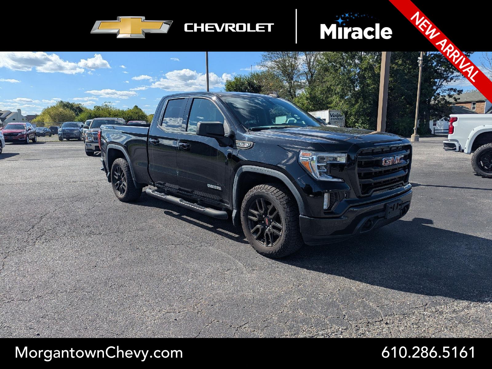 Onyx Black 2021 GMC Sierra 1500 Pickup Truck Four-Wheel Drive 8-Speed Automatic