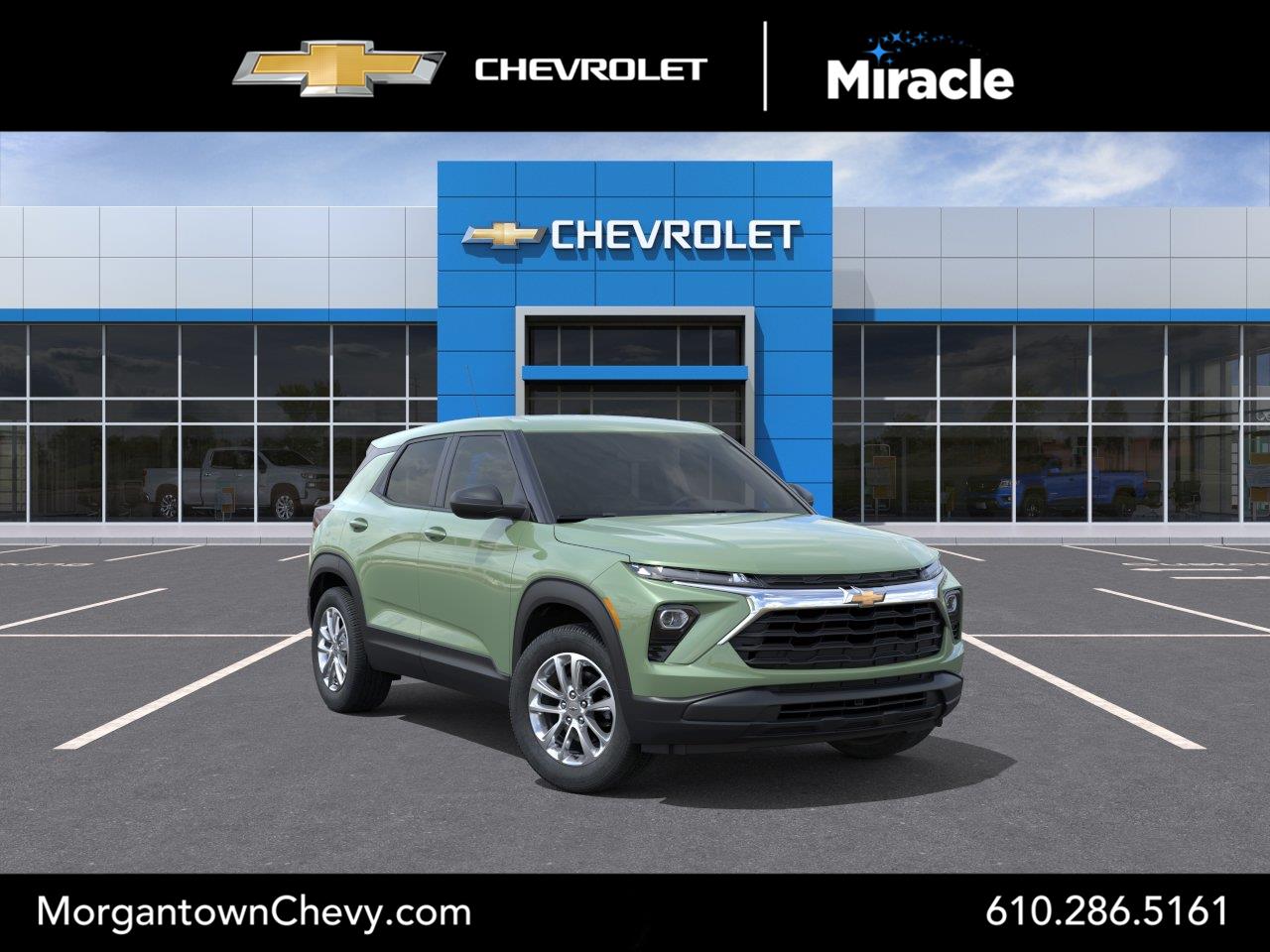 Cacti Green 2026 Chevrolet Trailblazer SUV / Crossover Four-Wheel Drive 9-Speed Automatic